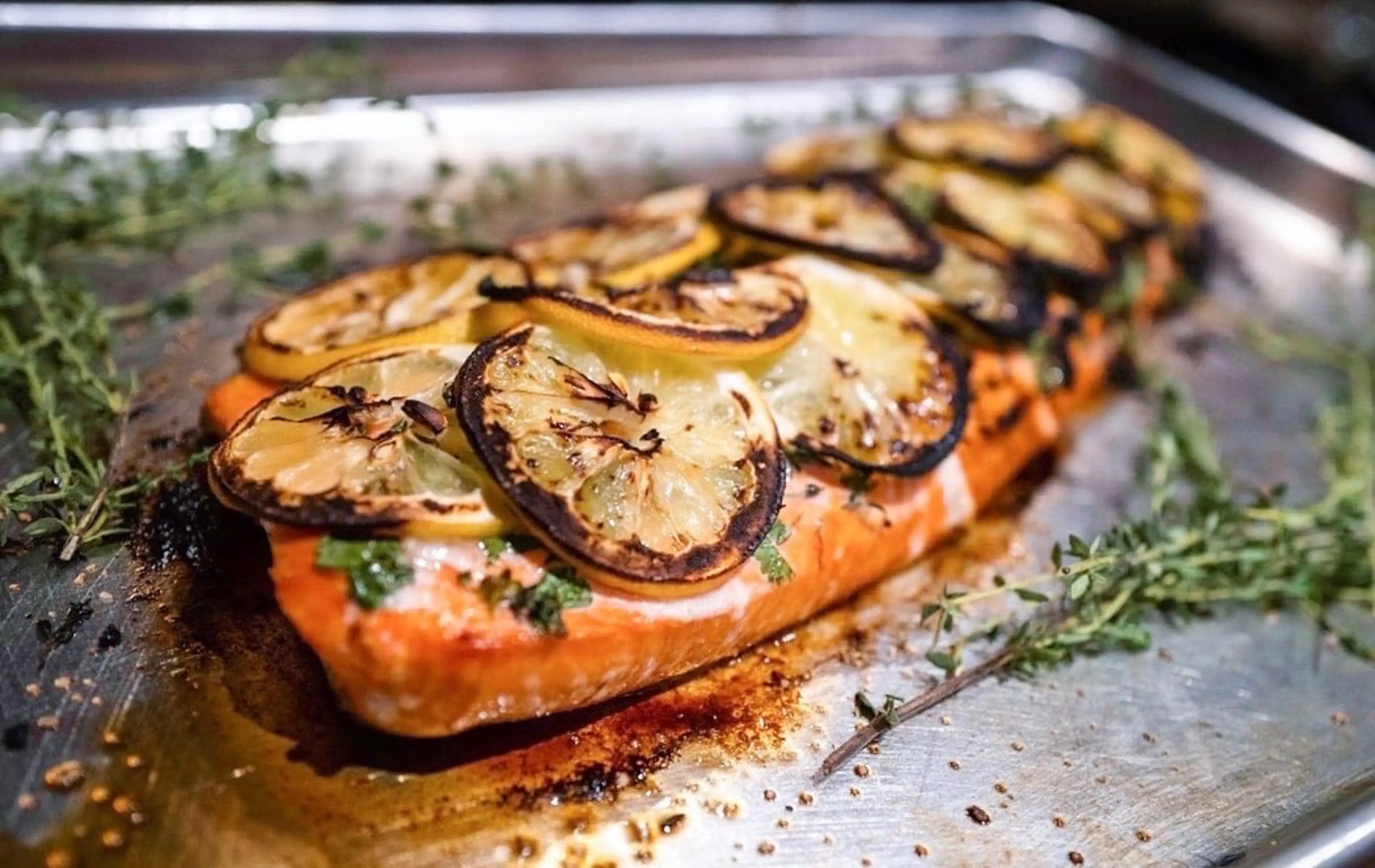 Lemon-Herb Roast Salmon