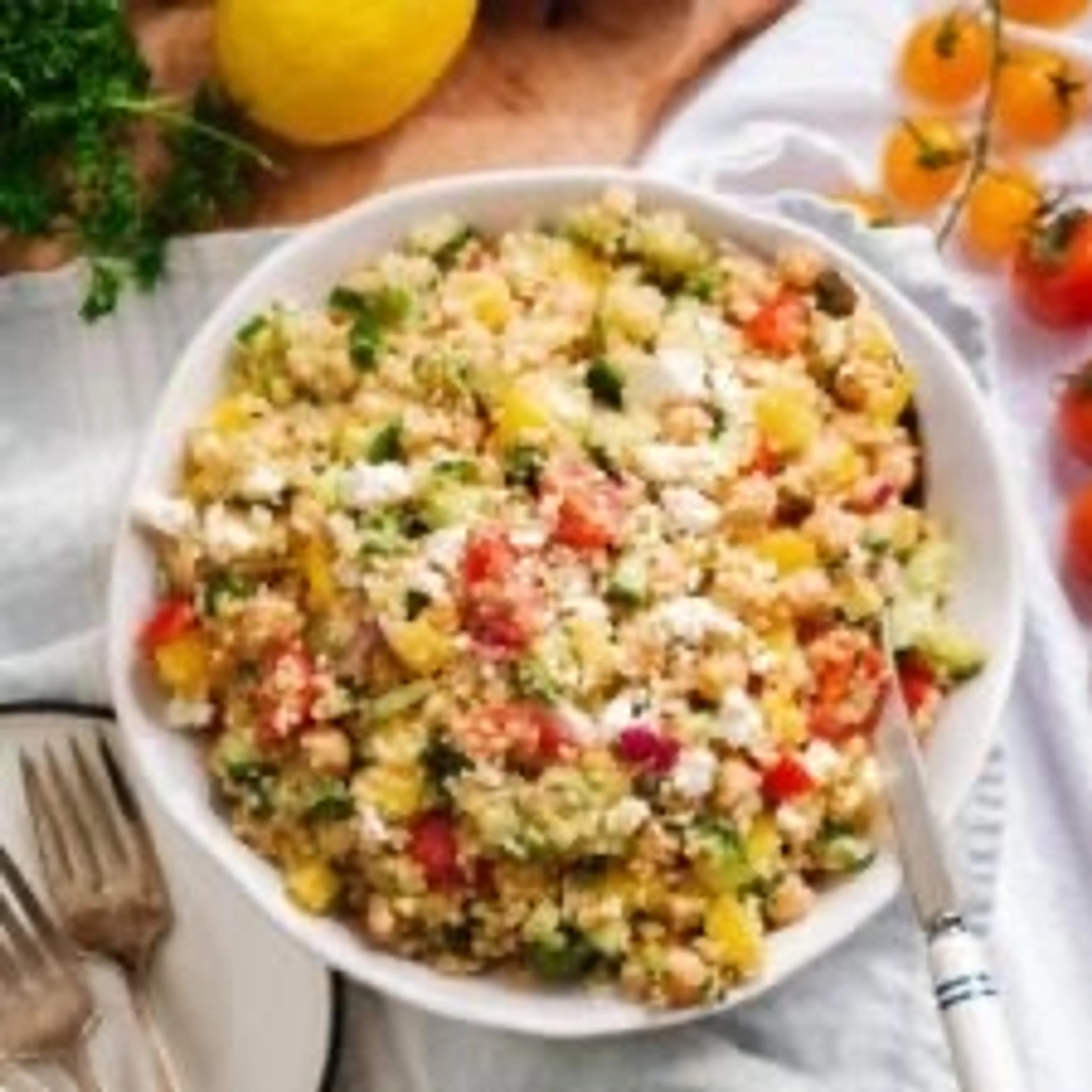 Mediterranean Quinoa Salad