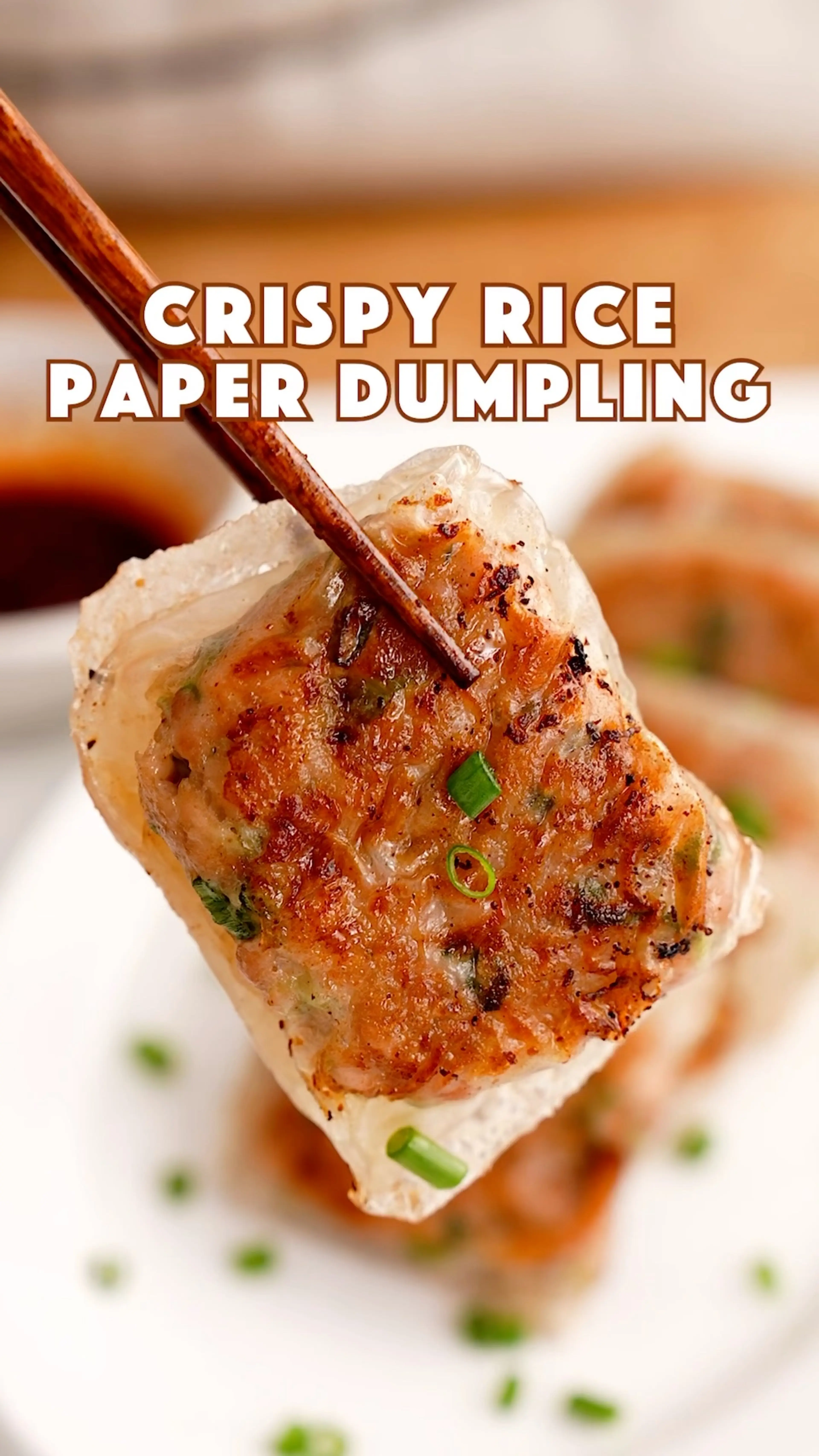 Easy Crispy Rice Paper Dumplings Recipe