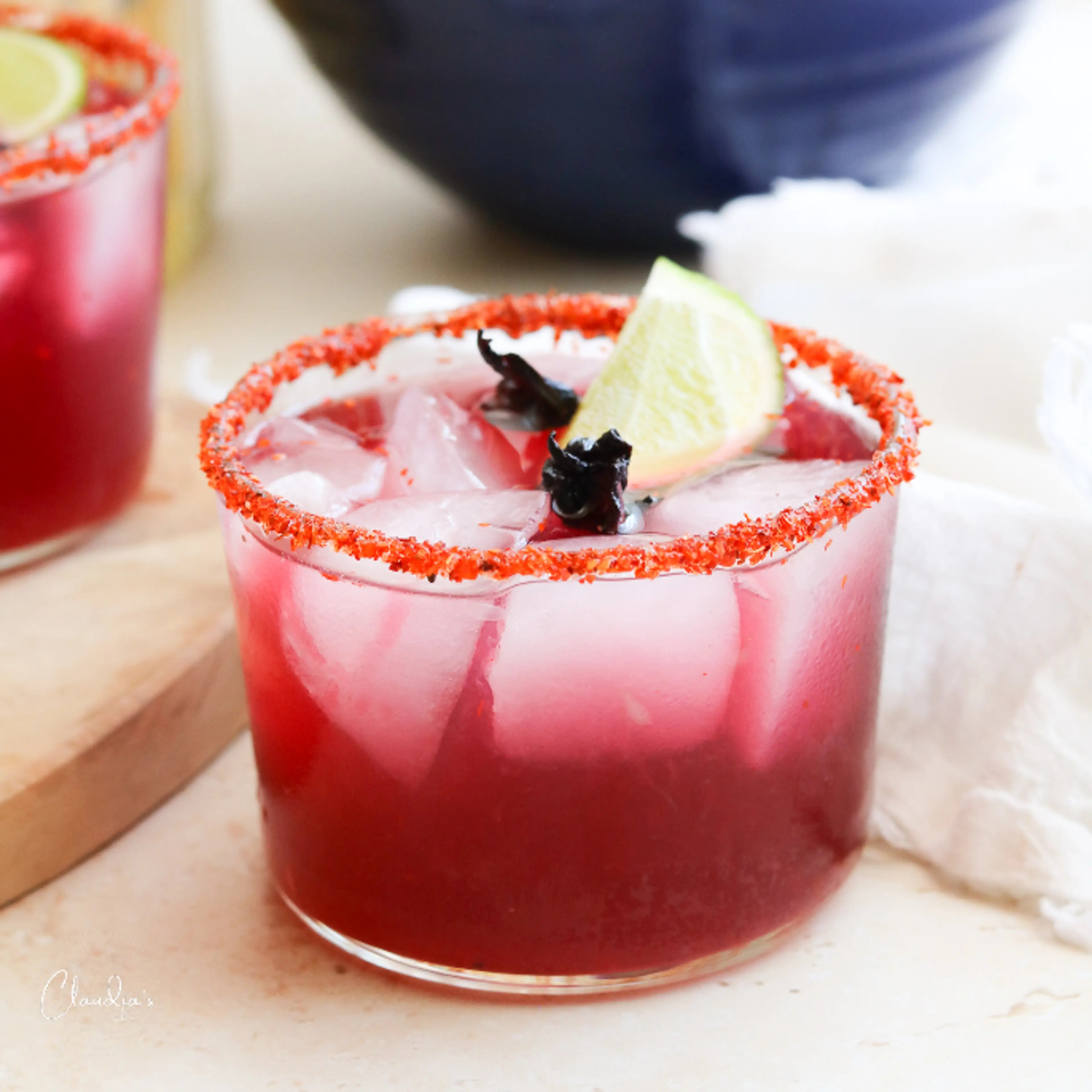 Hibiscus Tequila Cocktail