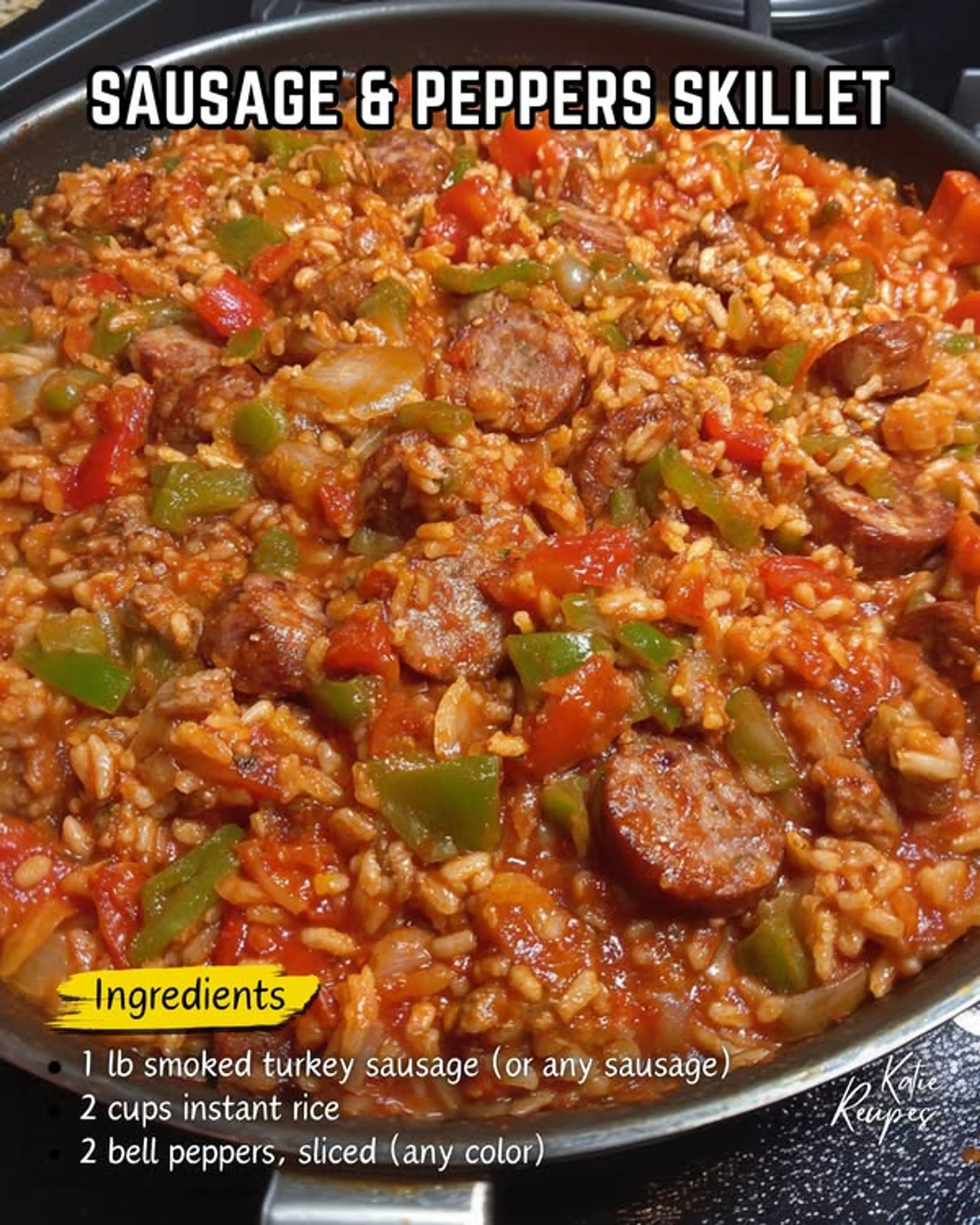 Sausage & Peppers Skillet