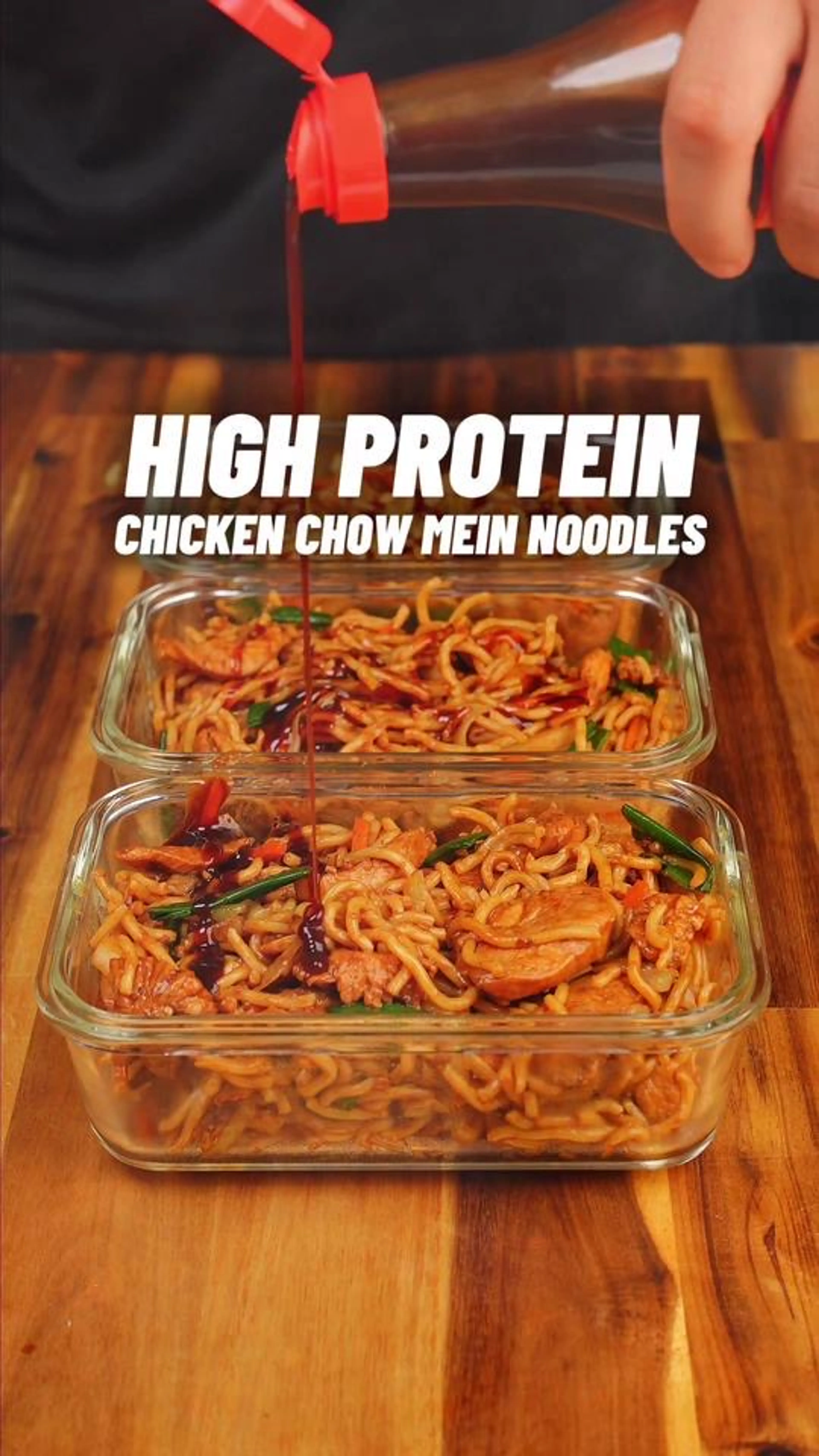 Easy High Protein Chicken Chow Mein