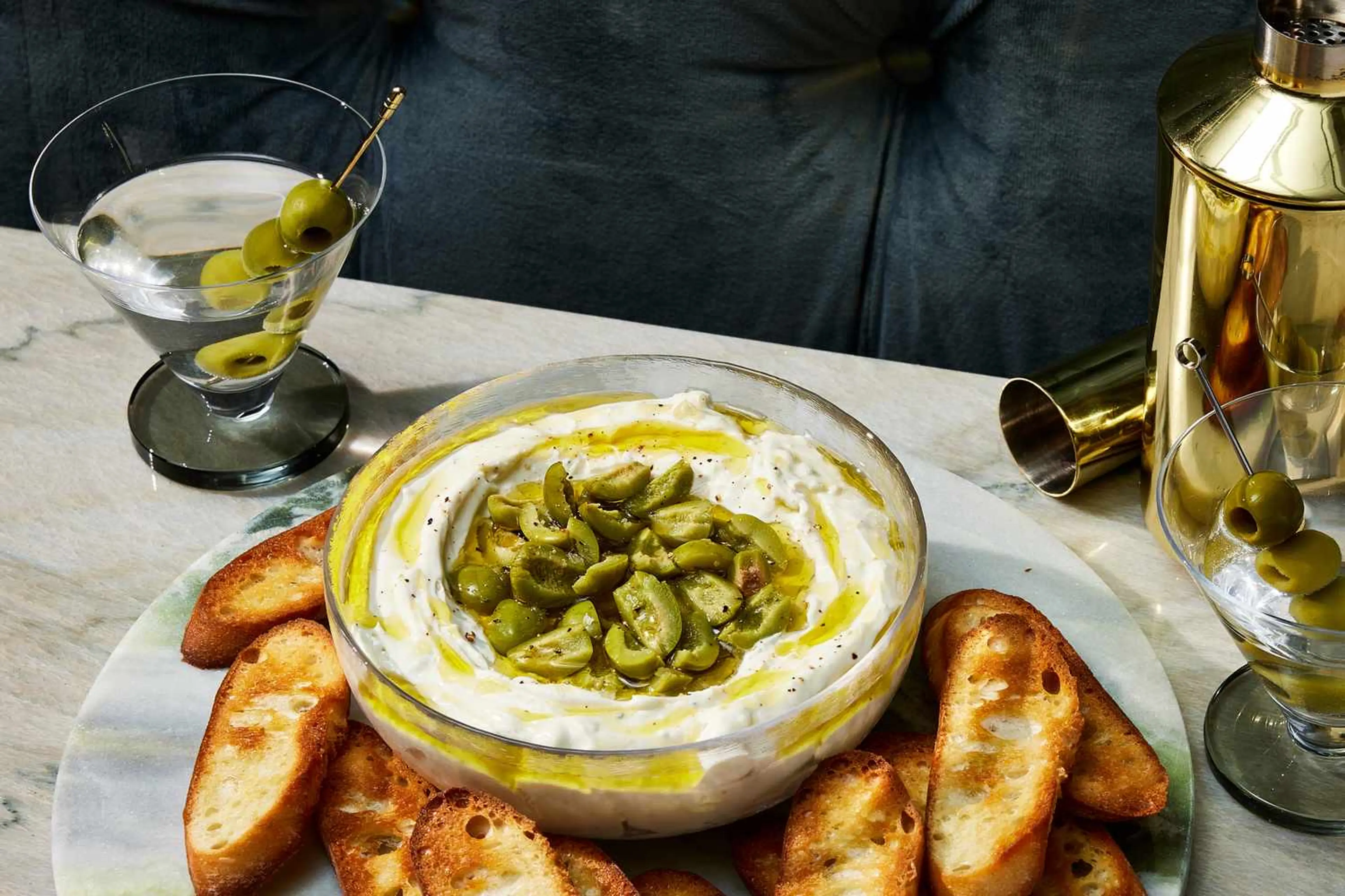 Dirty Martini Dip
