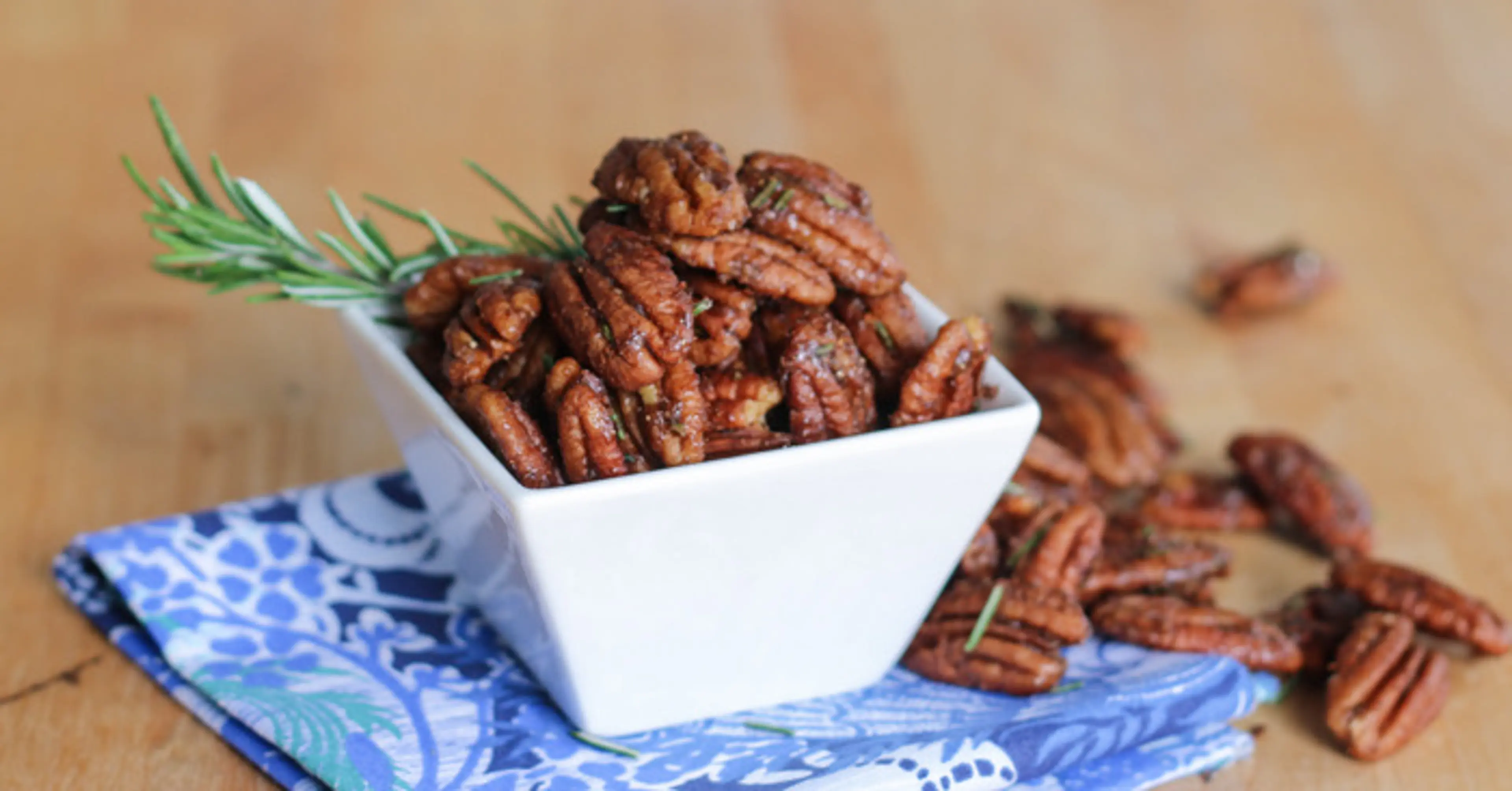 Rosemary & Spice Candied Pecans