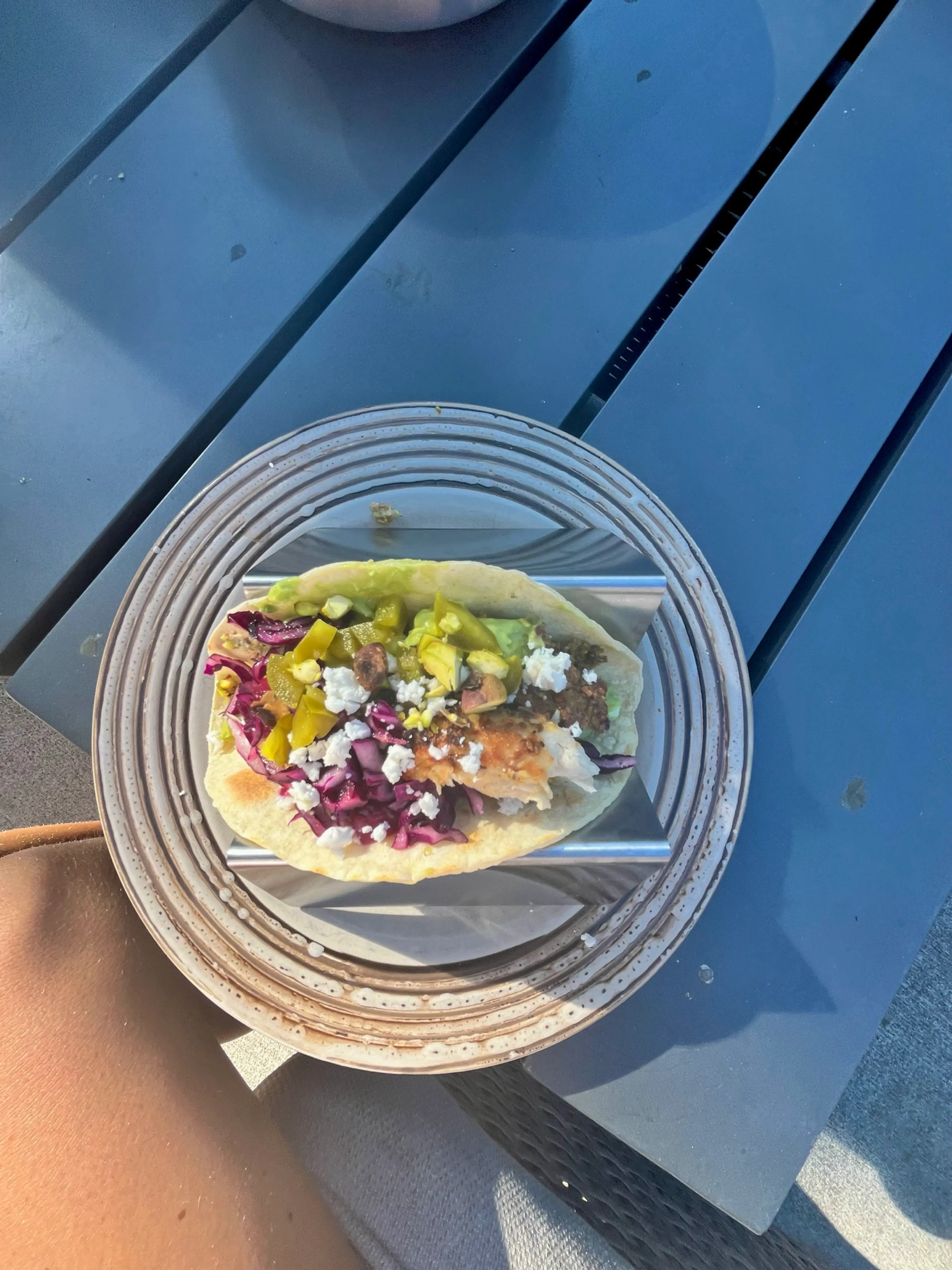 Pistachio Crusted Baja Fish Tacos