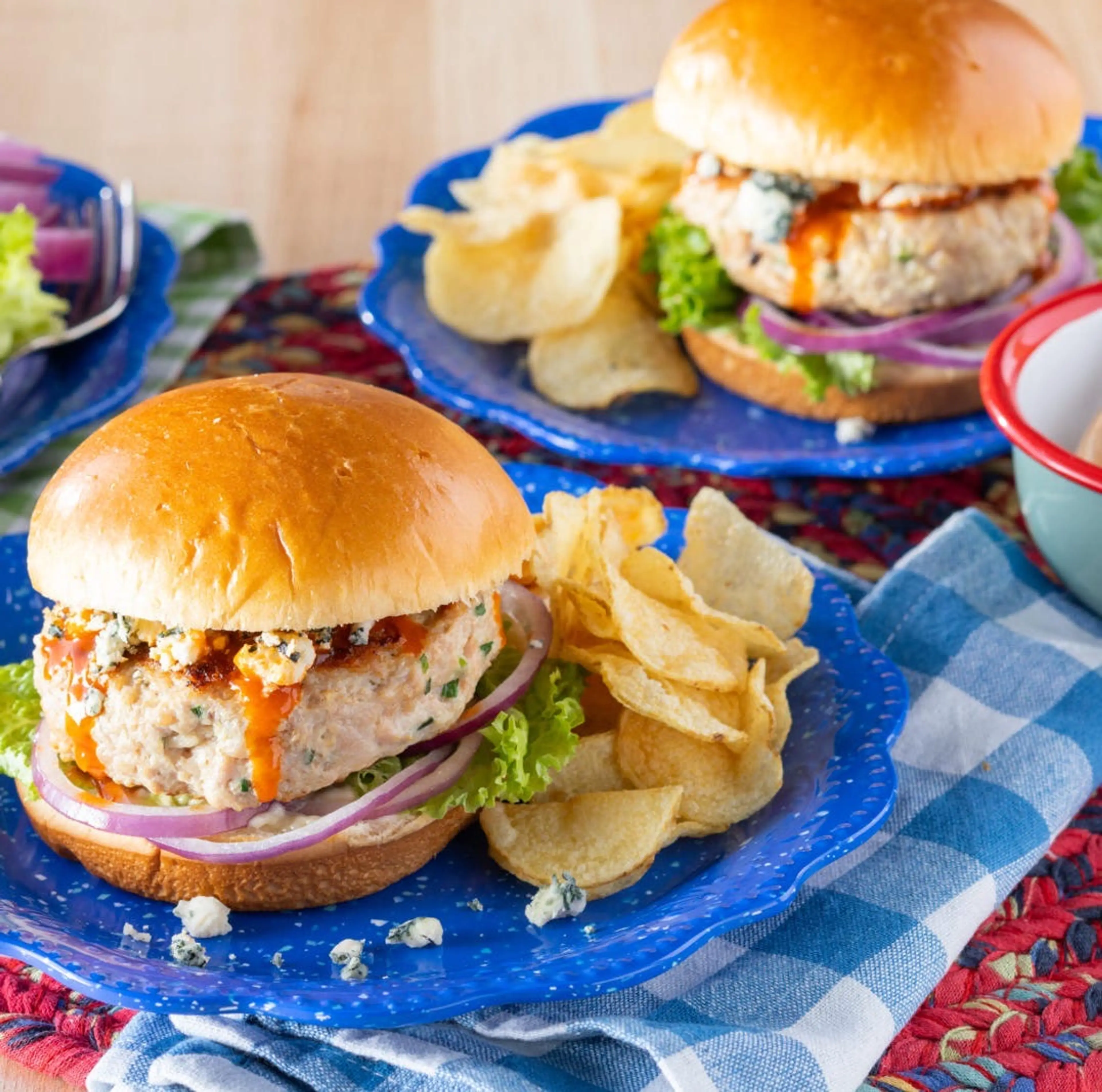 Homemade Chicken Burgers