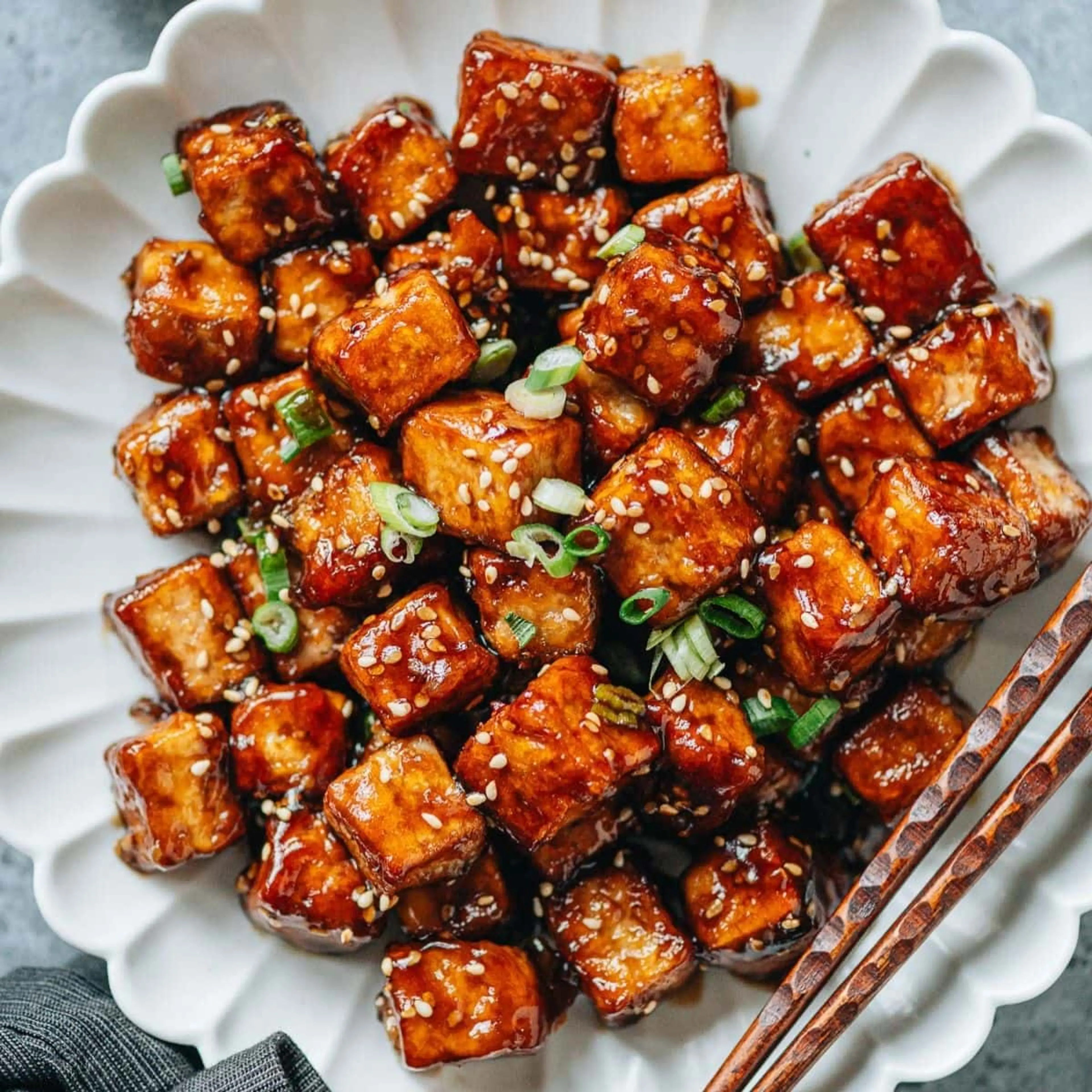 Crispy Sesame Tofu