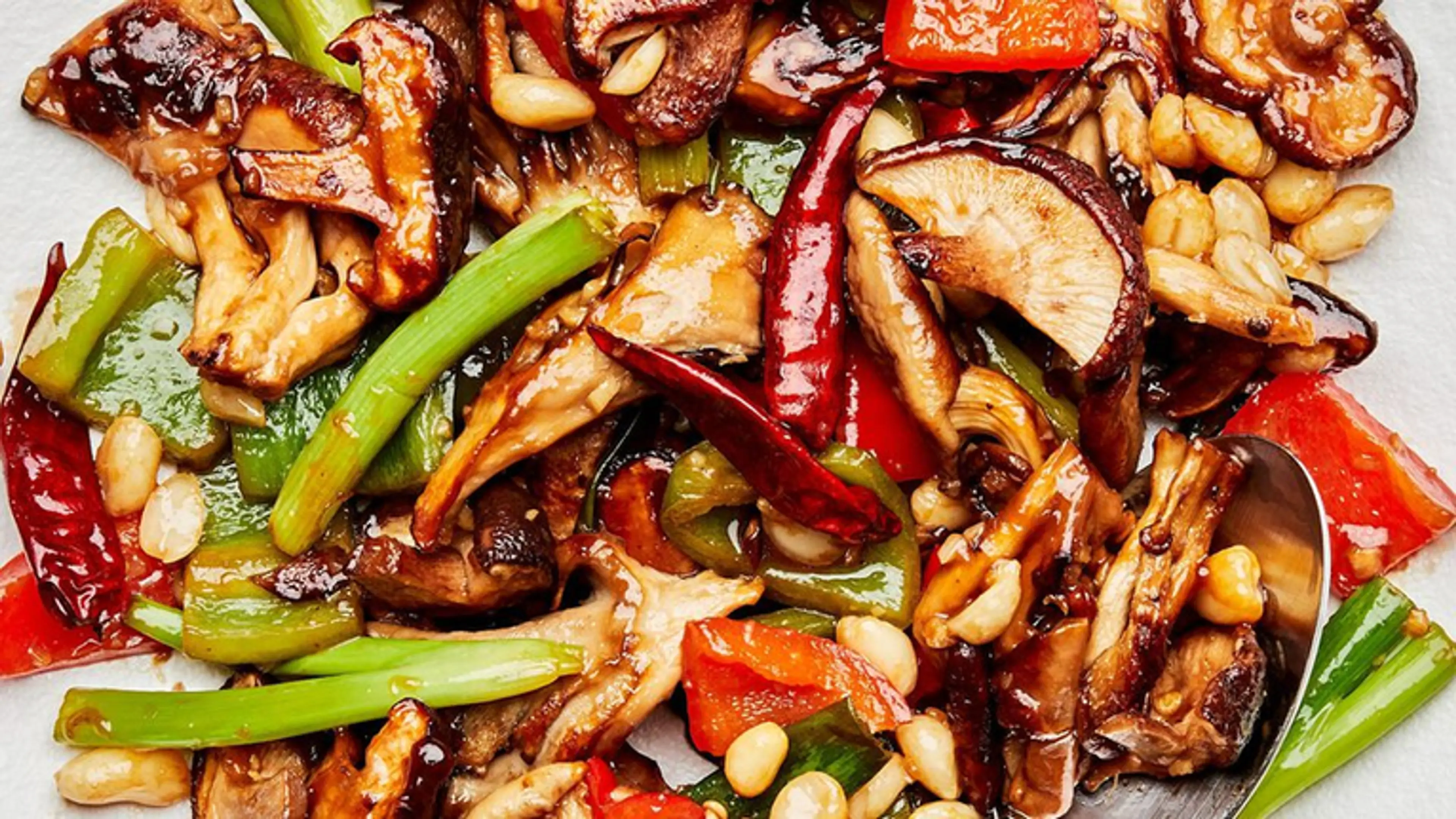 Kung Pao Mushrooms