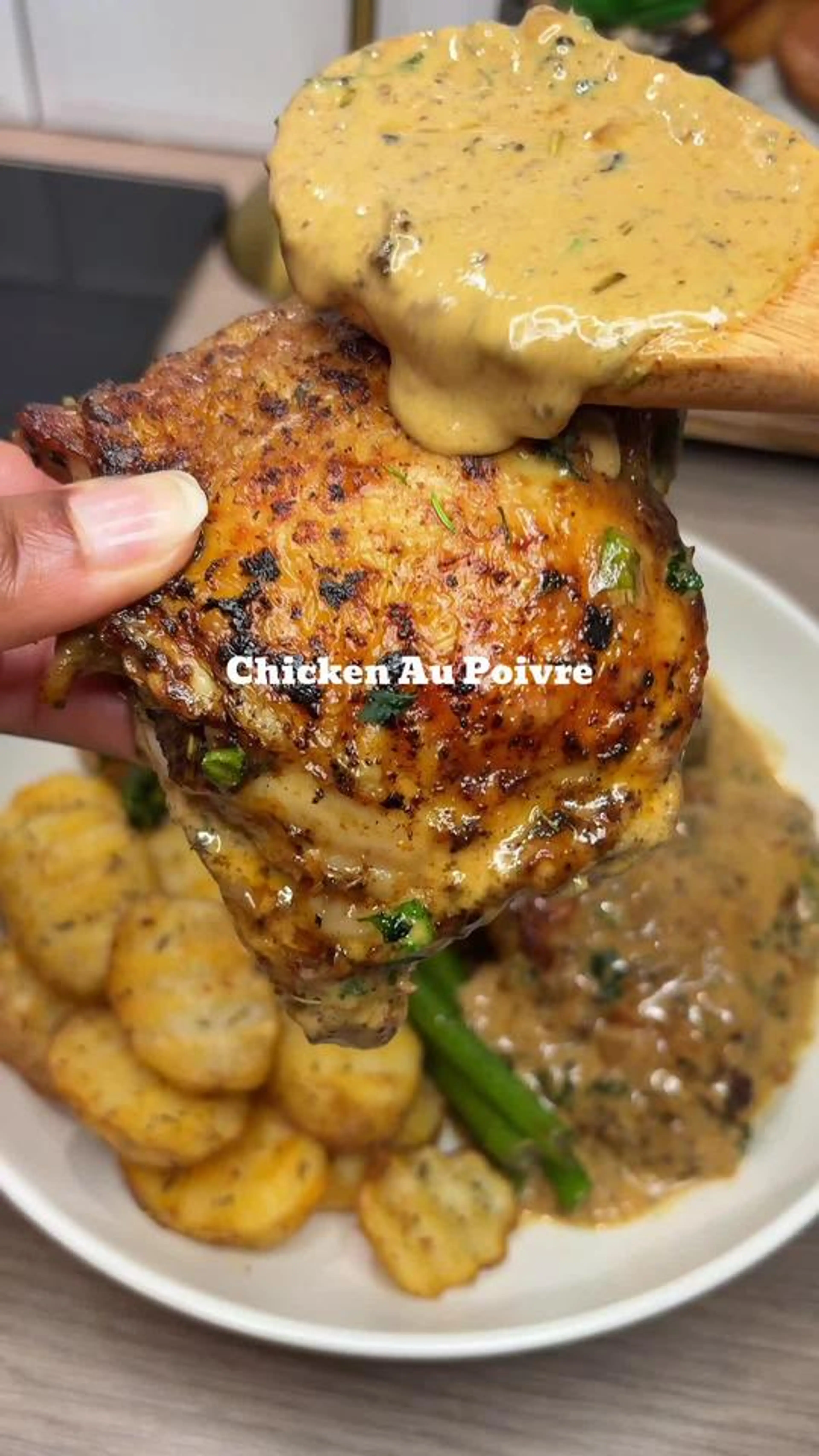 Chicken Au Poivre