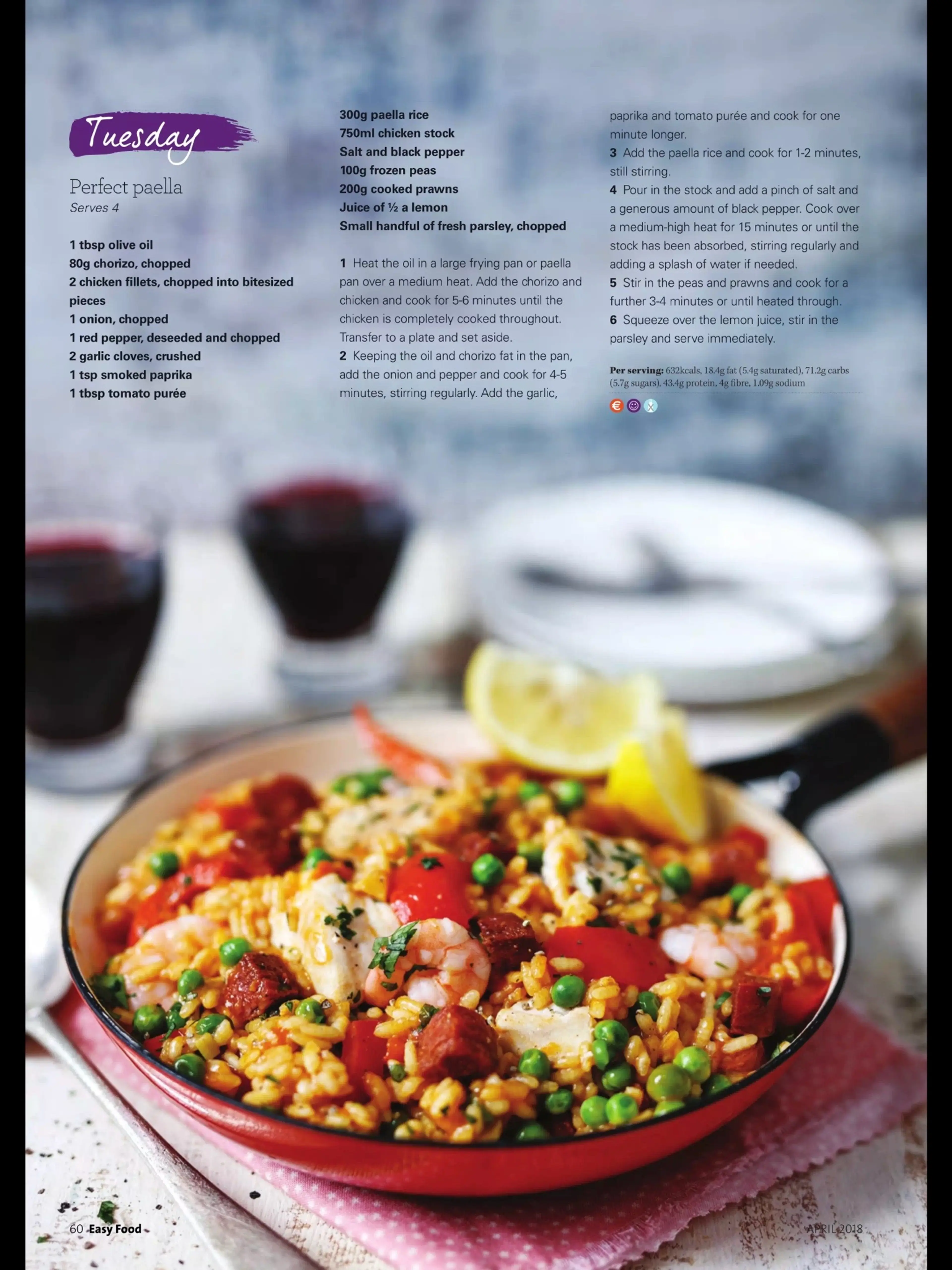 Perfect paella