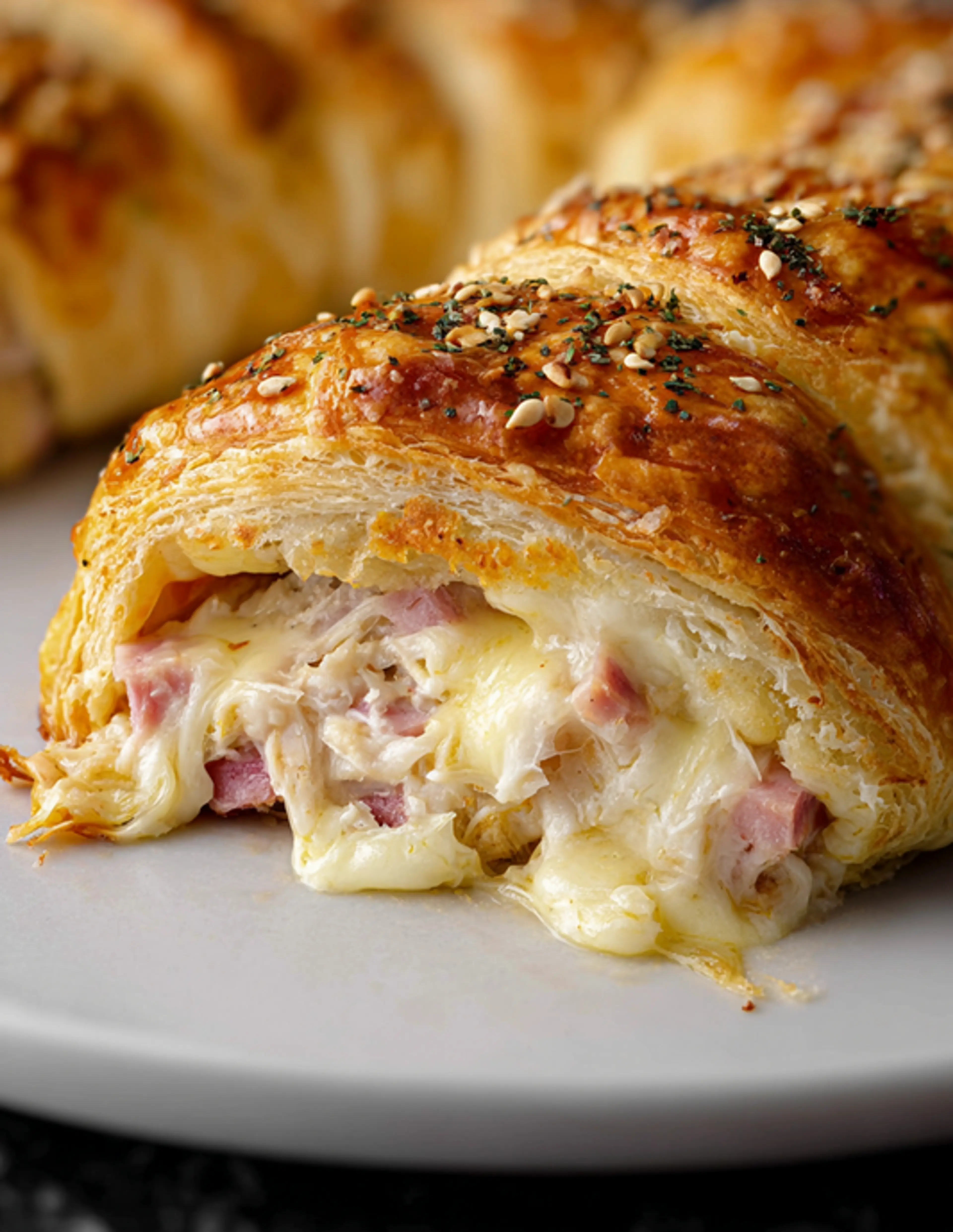Cordon Bleu Crescent Ring