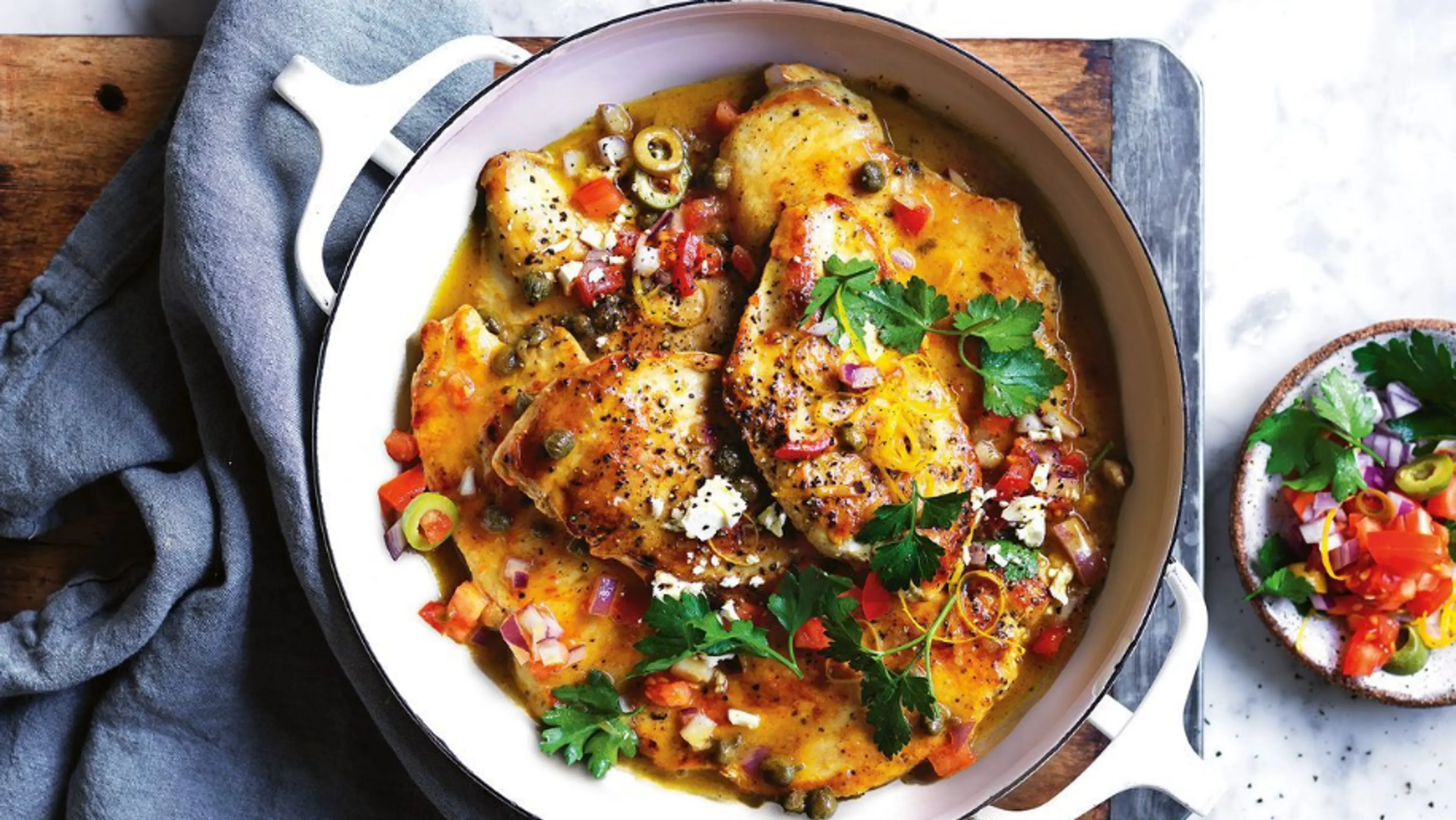 Italian-style lemon chicken