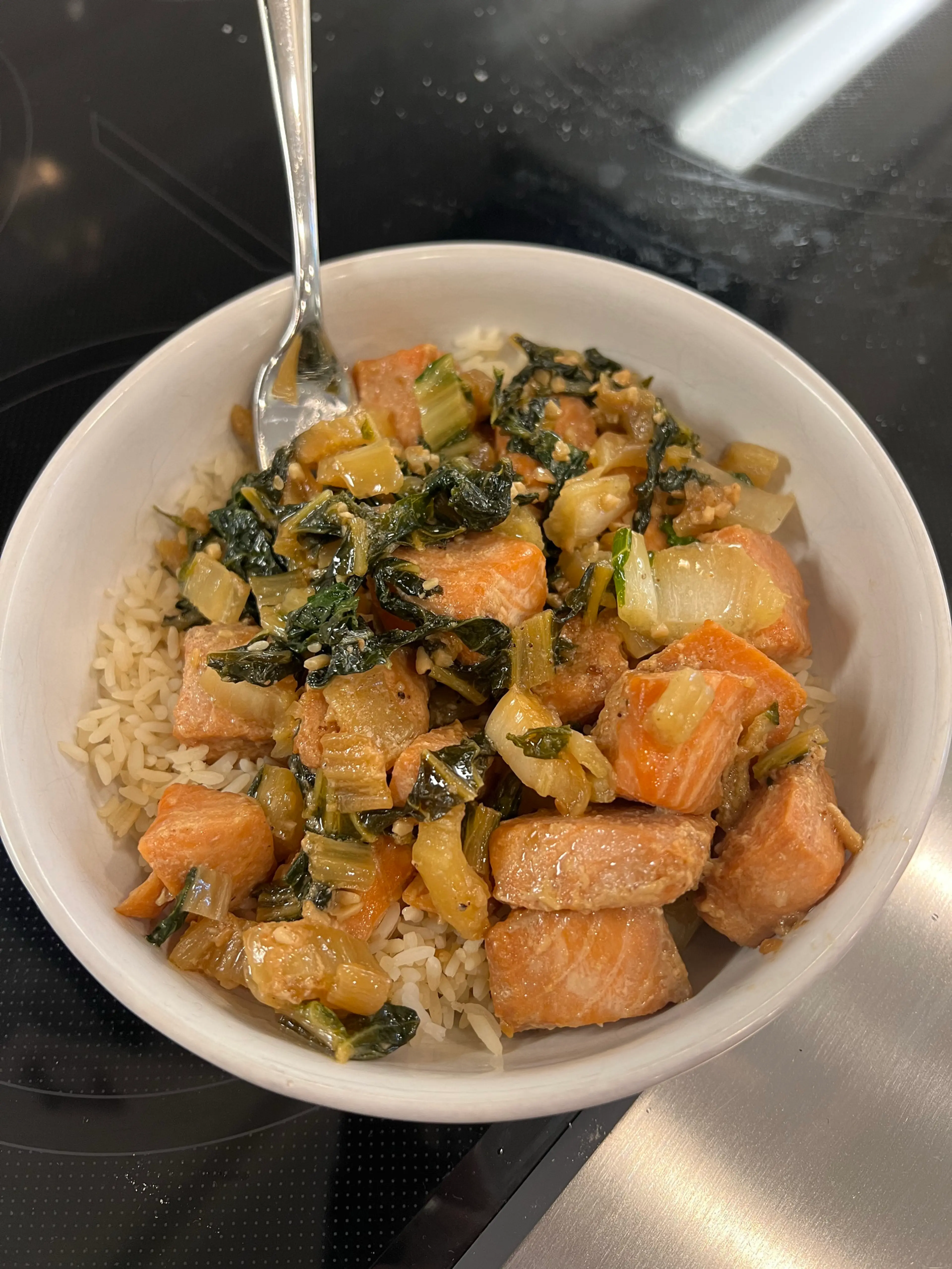 Teriyaki Salmon Bowls