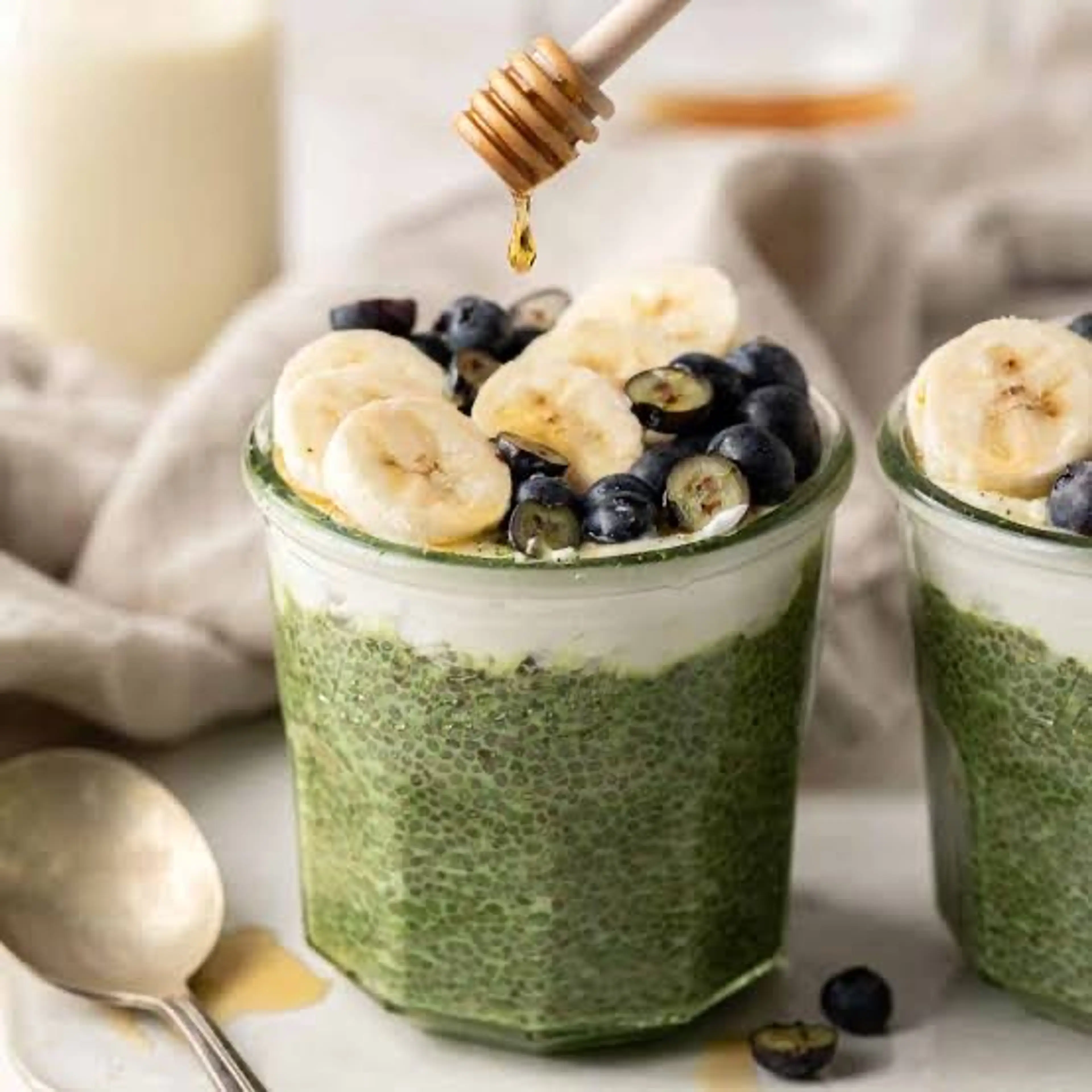 Matcha Chia Pudding