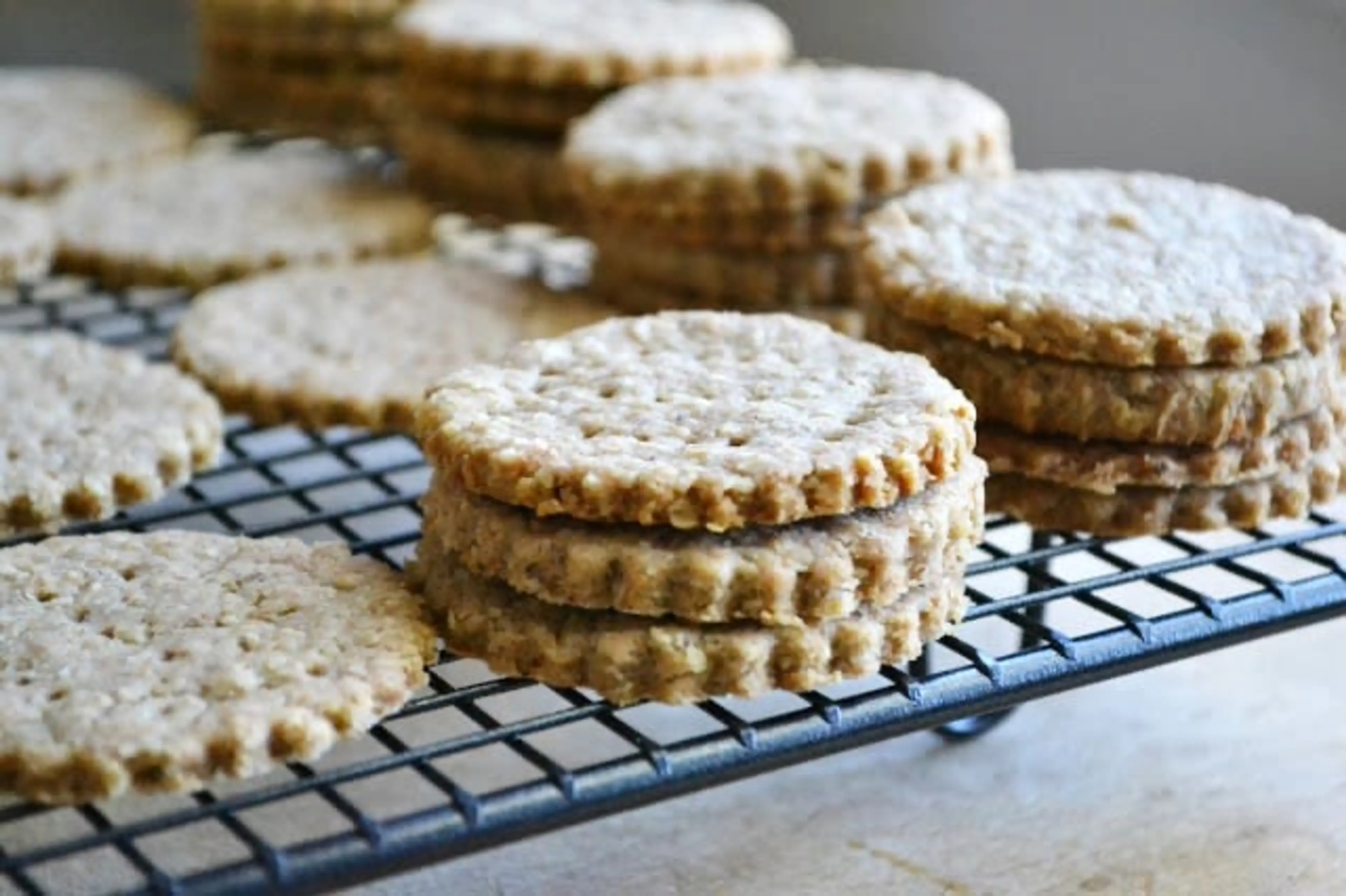 Scottish Oat and Walnut Biscuits