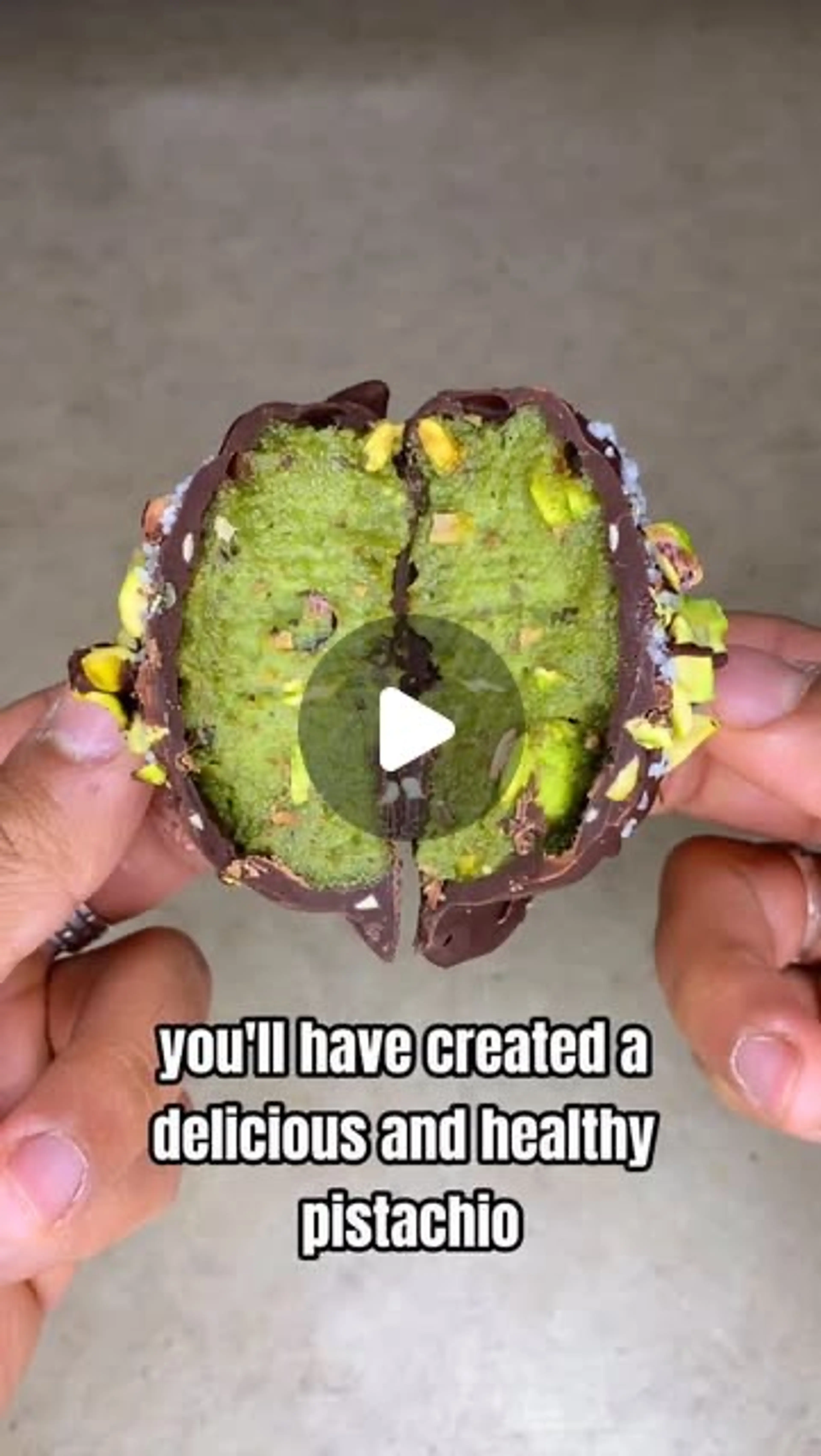 Pistachio Chocolate-covered Scoops