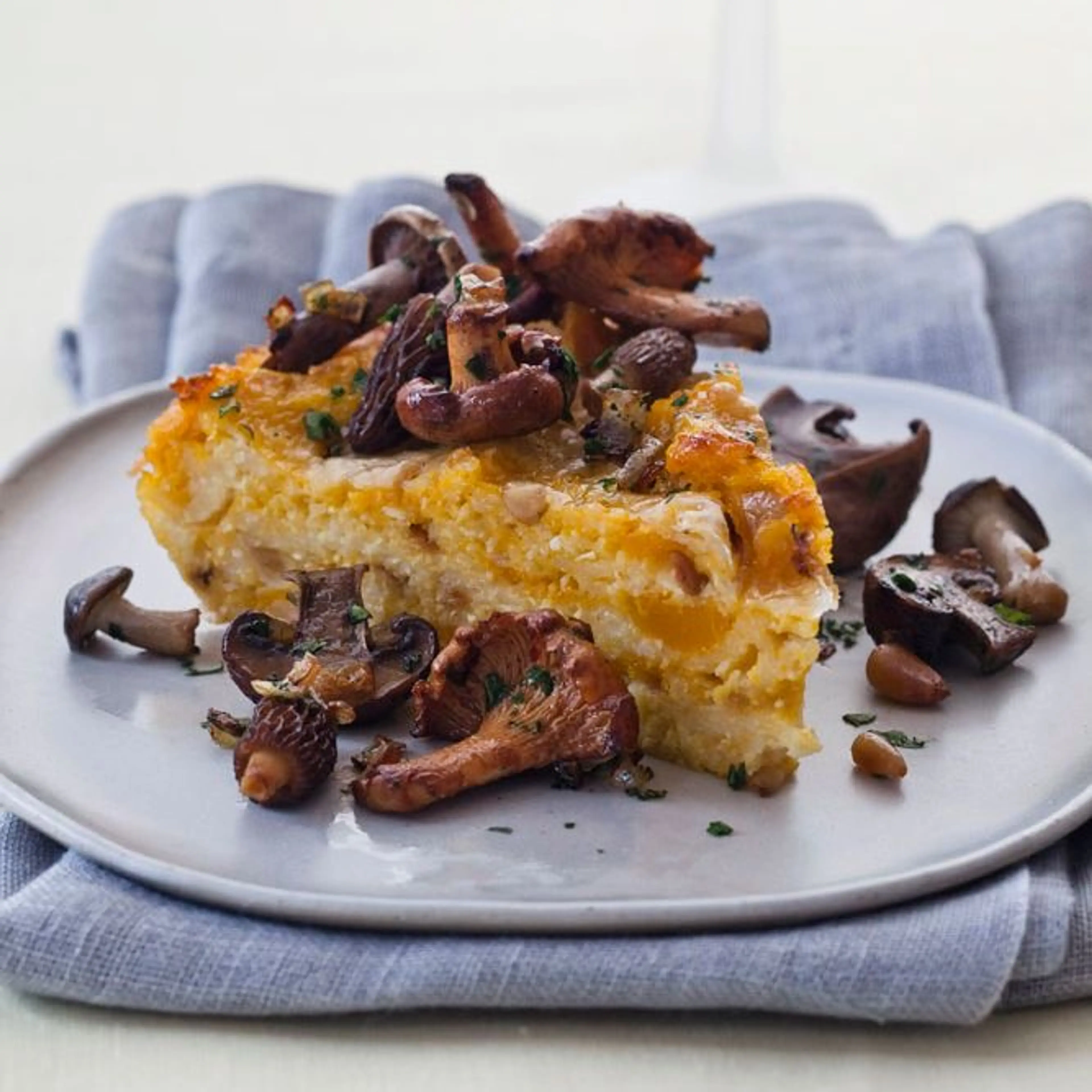 Baked Butternut Squash-and-Cheese Polenta