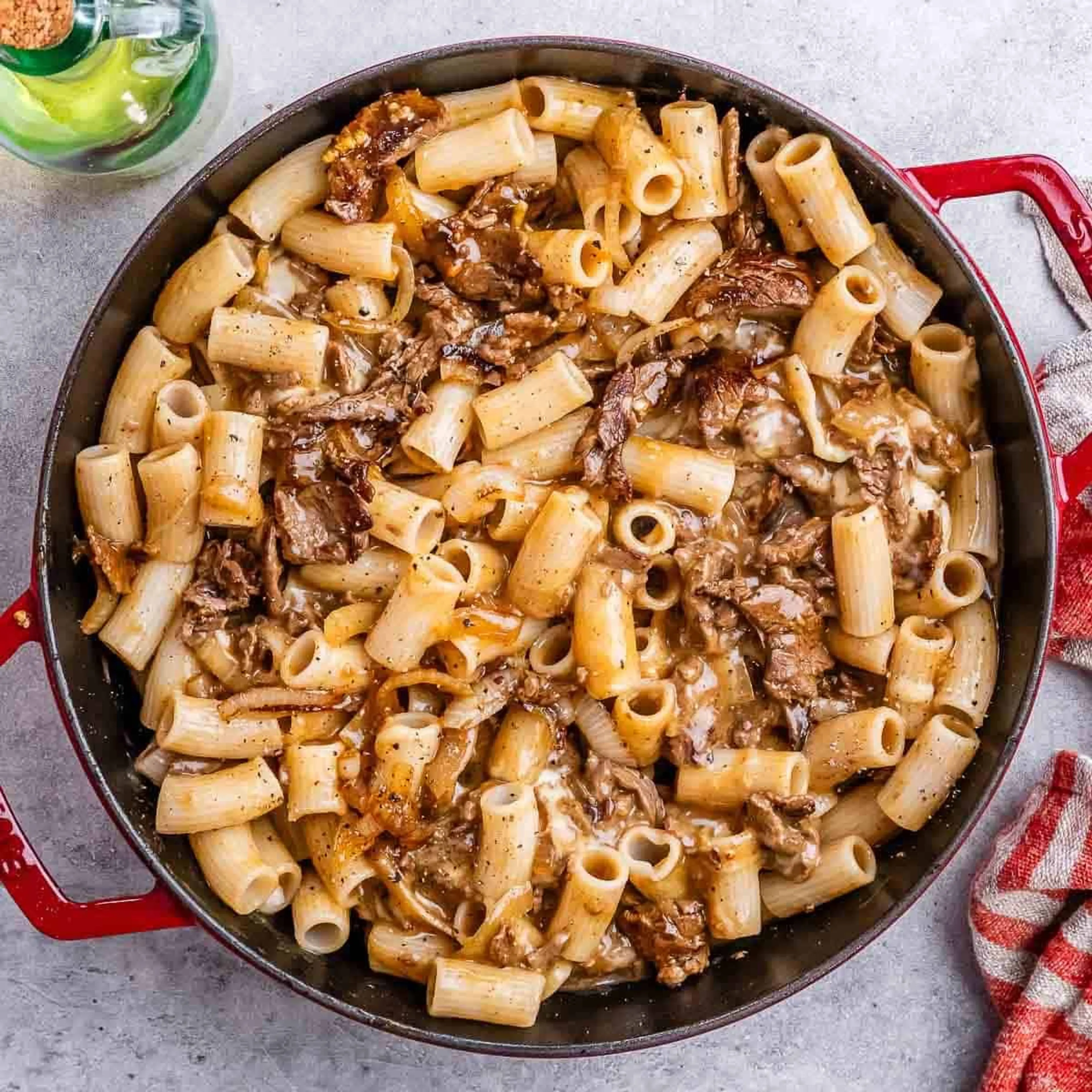 Philly Cheesesteak Pasta