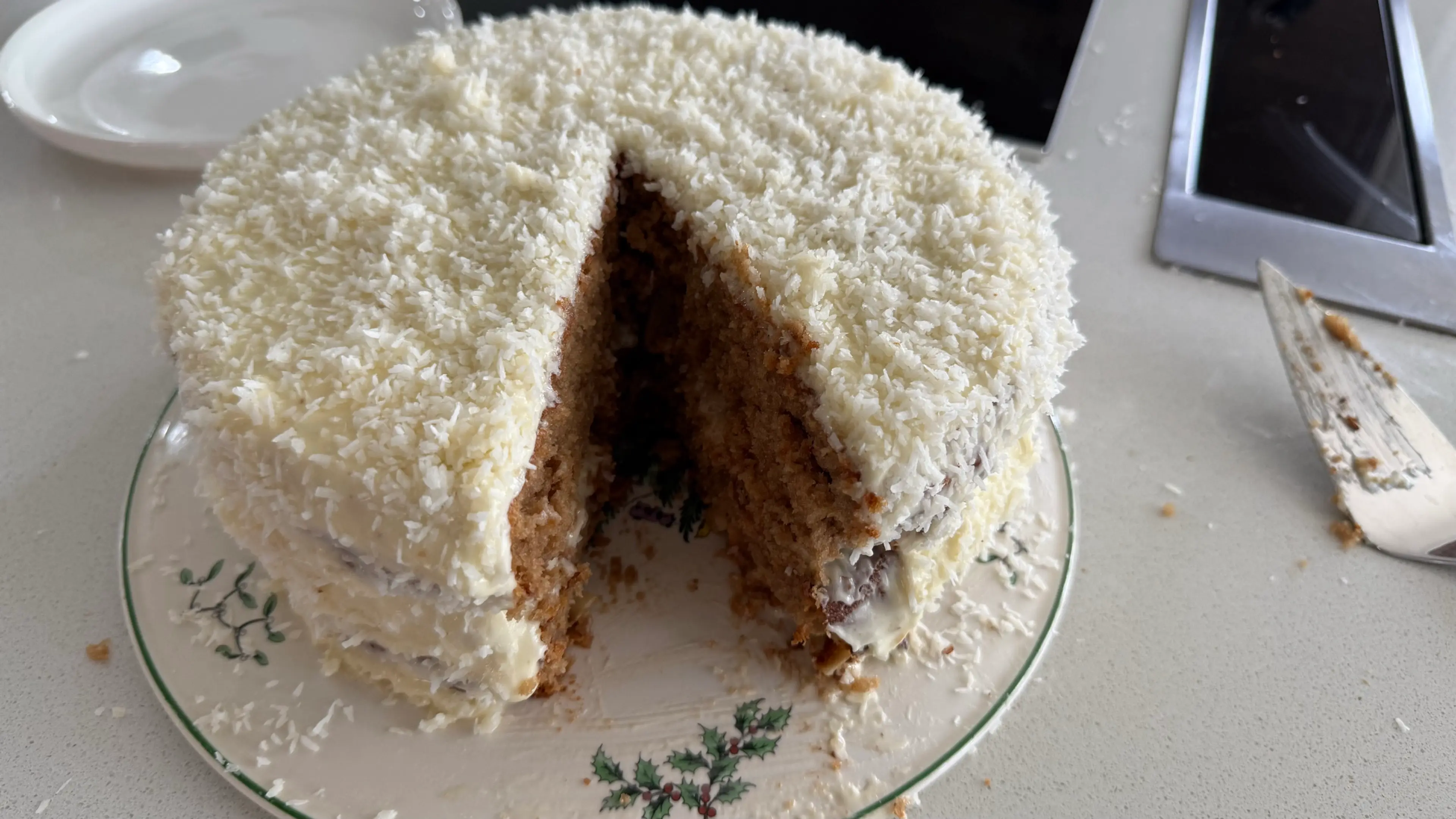 Copycat Tom Cruise White Chocolate Coconut Bundt Cake