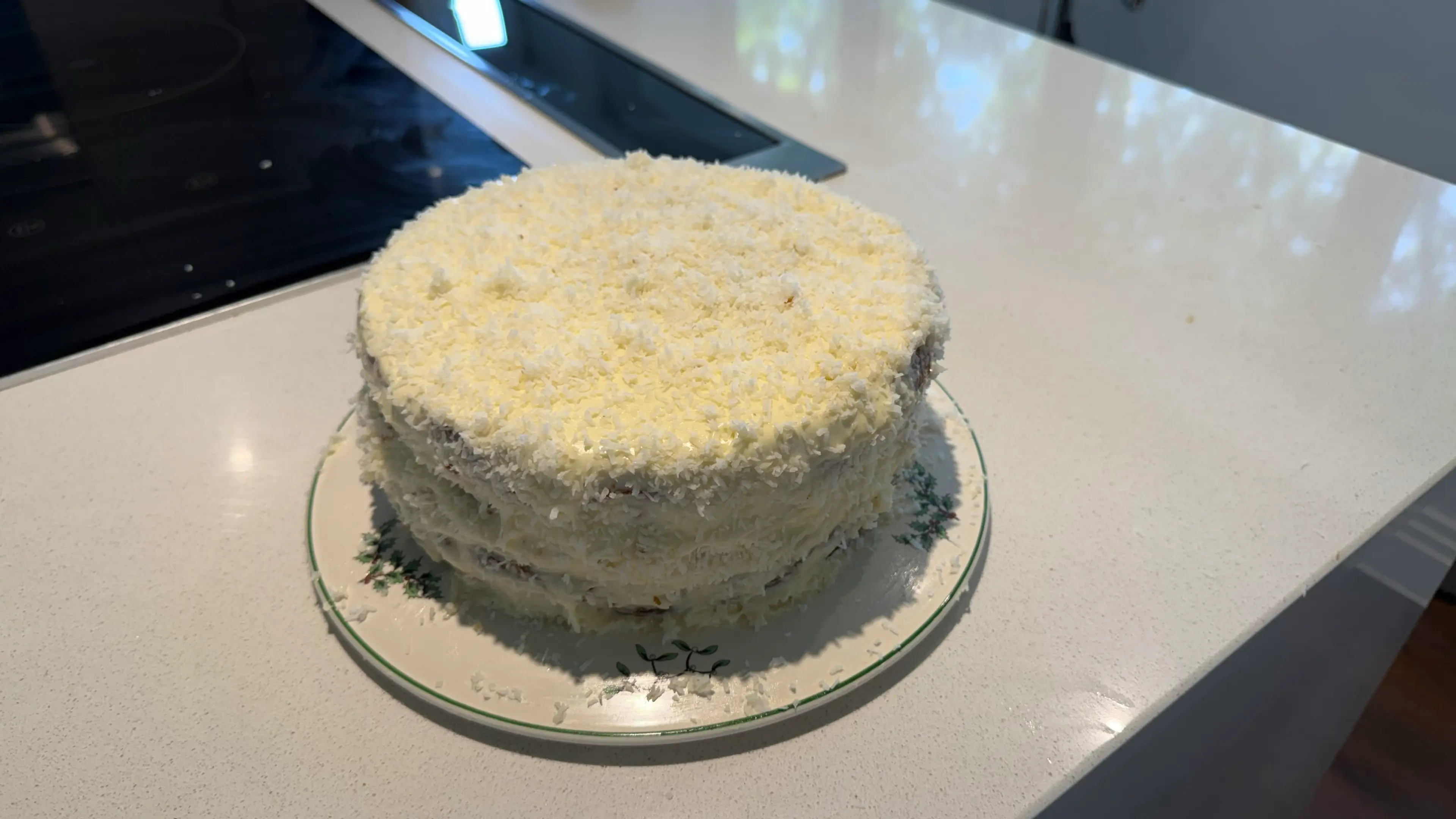 Copycat Tom Cruise White Chocolate Coconut Bundt Cake