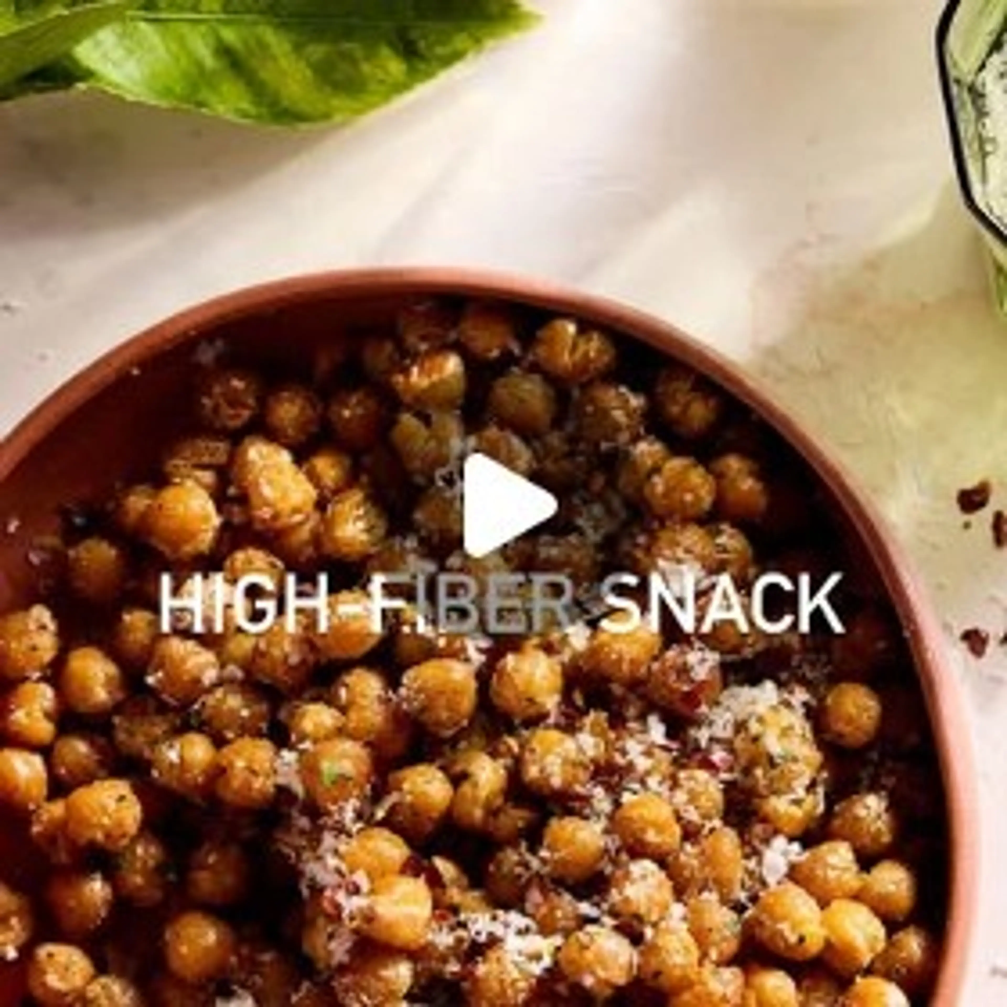 High Fiber Popcorn Snack