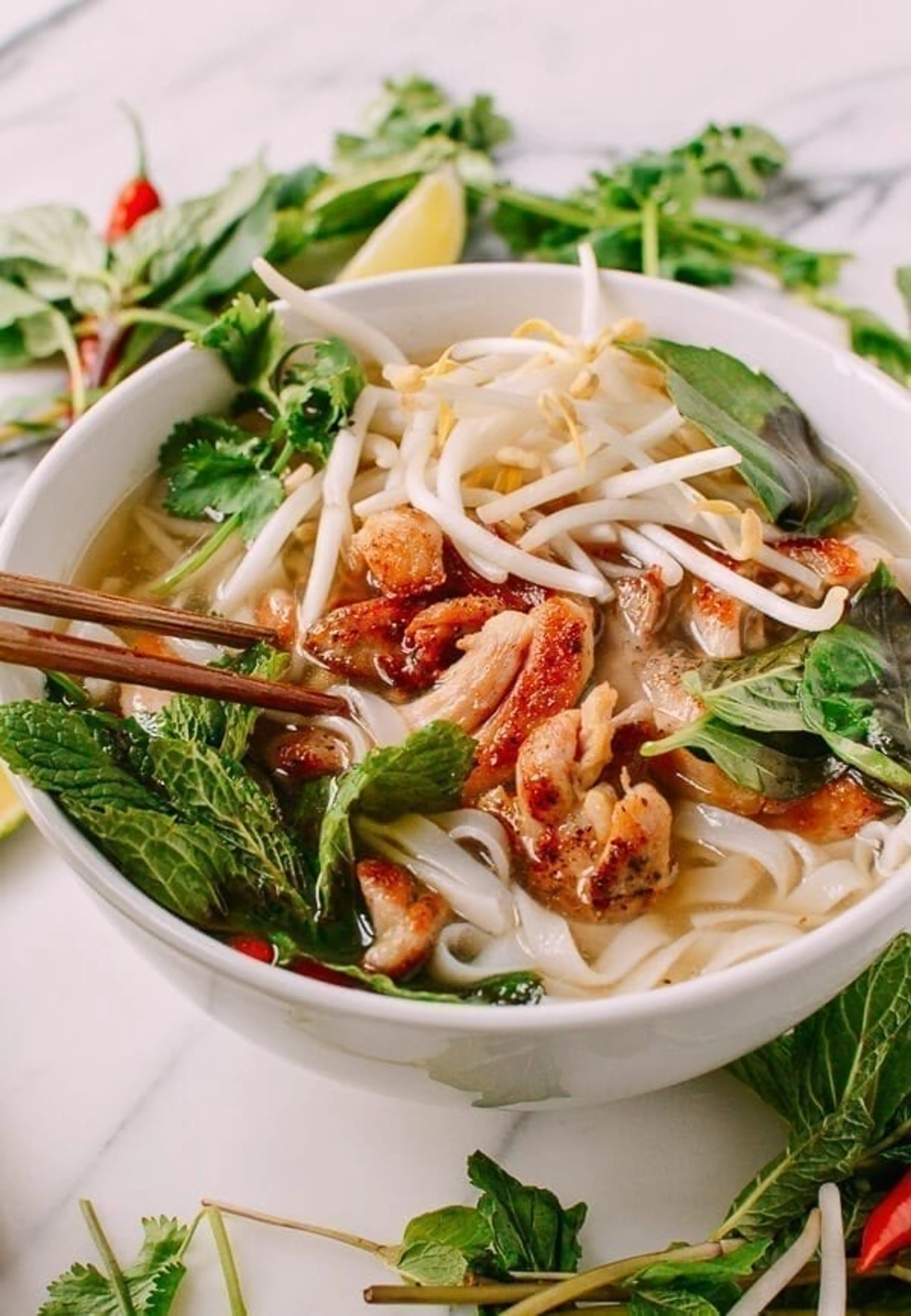 20-Minute Chicken Pho