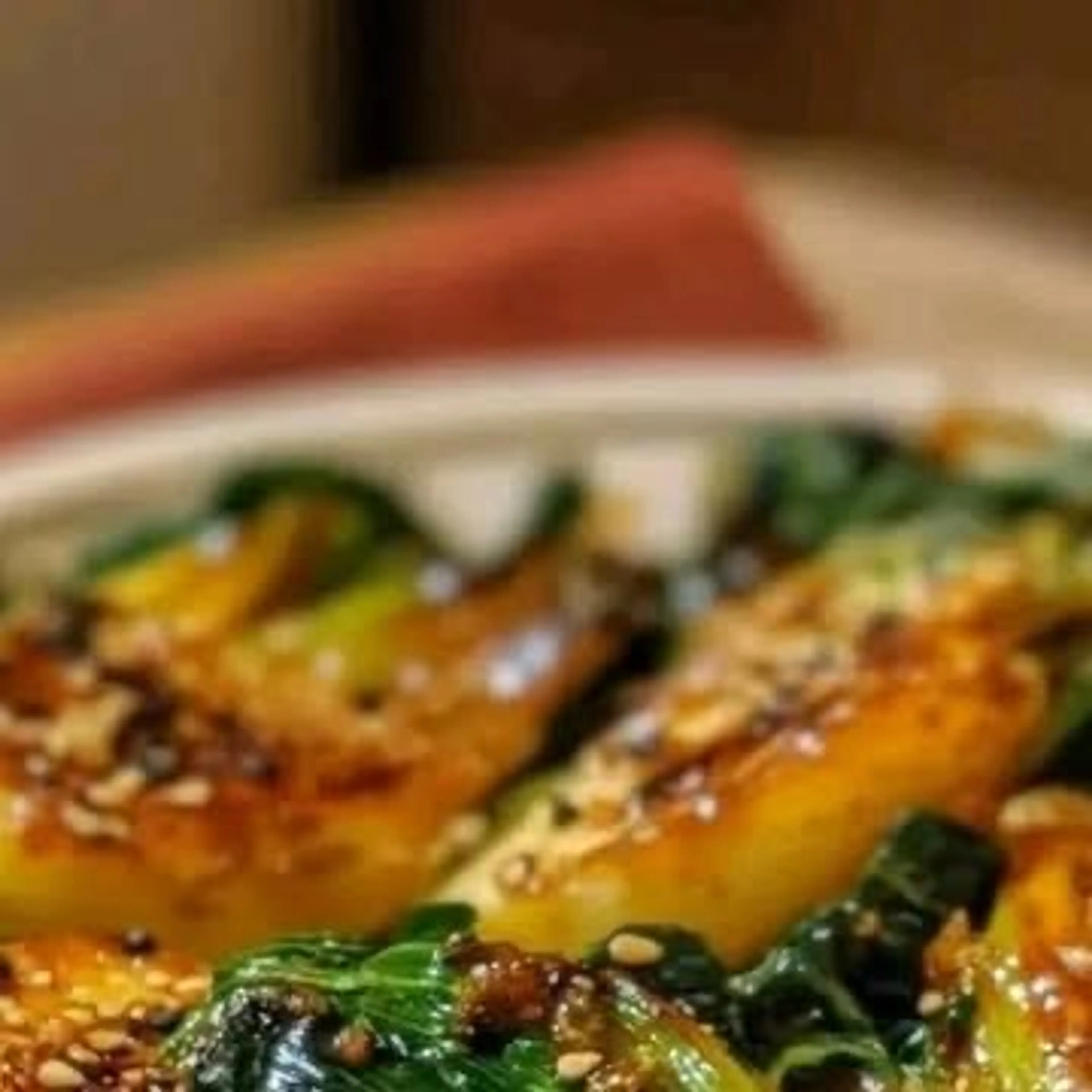 Bok Choy with Ginger Chili Sauce