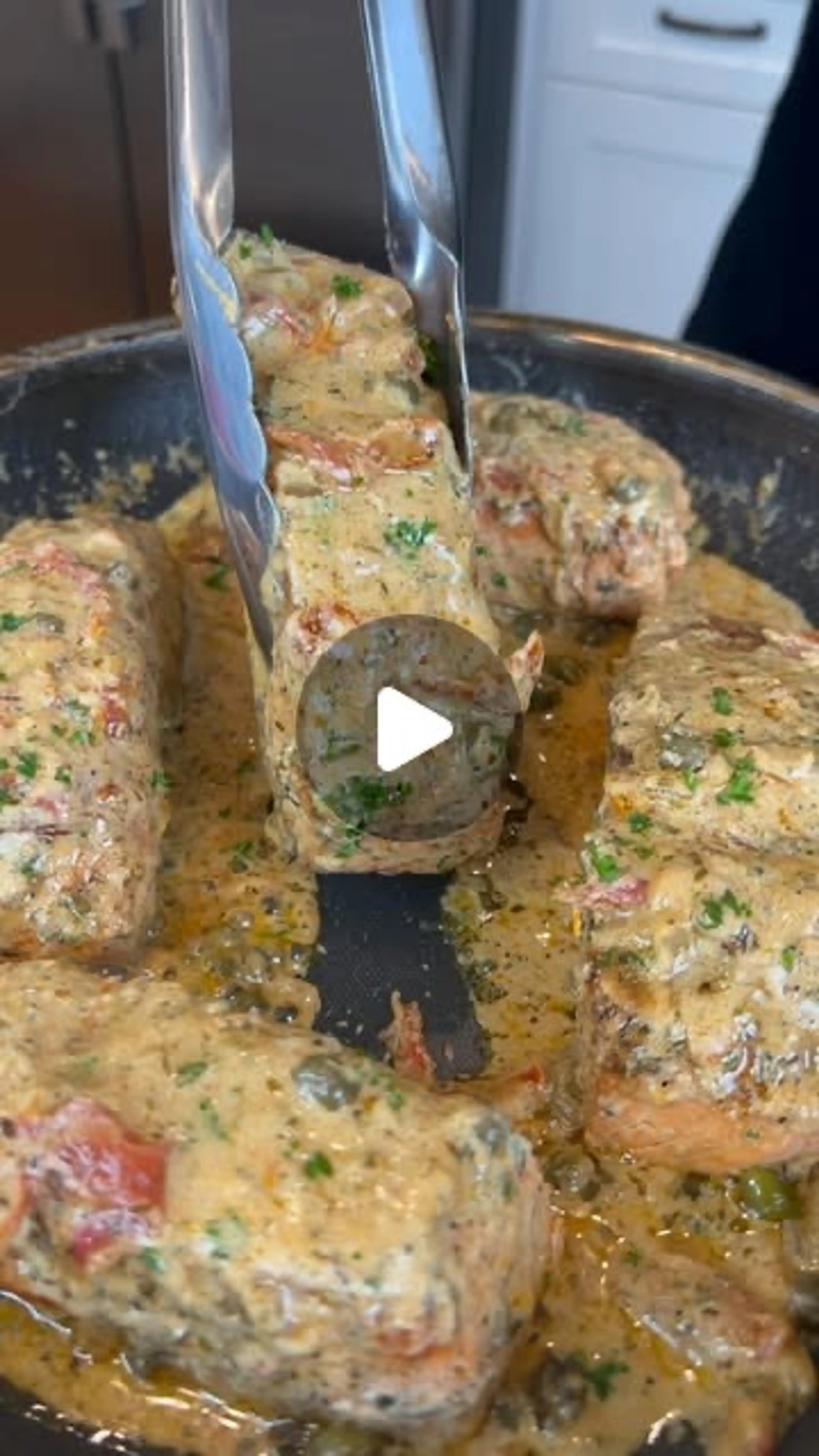 Homemade Salmon Piccata