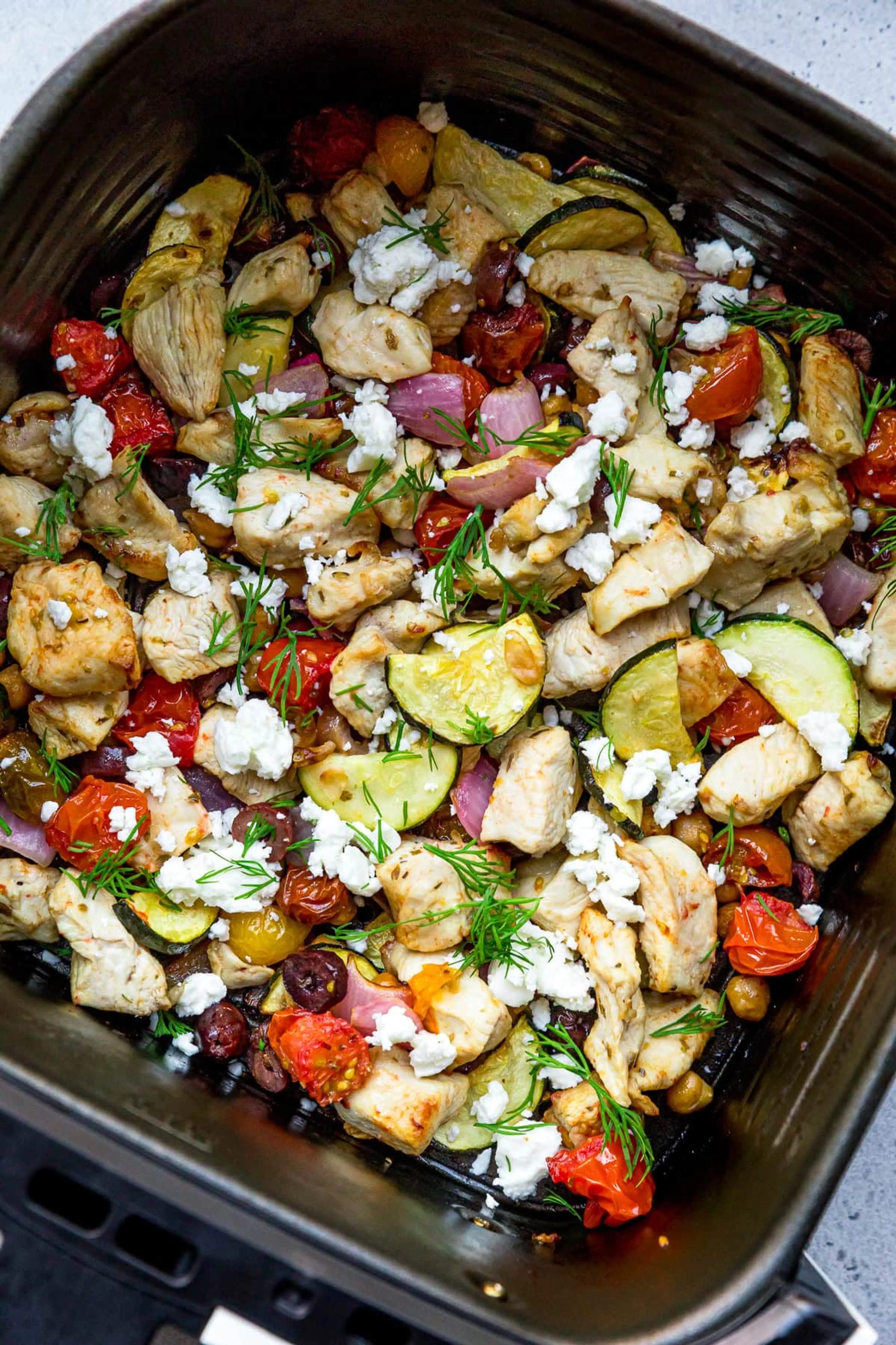 Air Fryer Greek Chicken