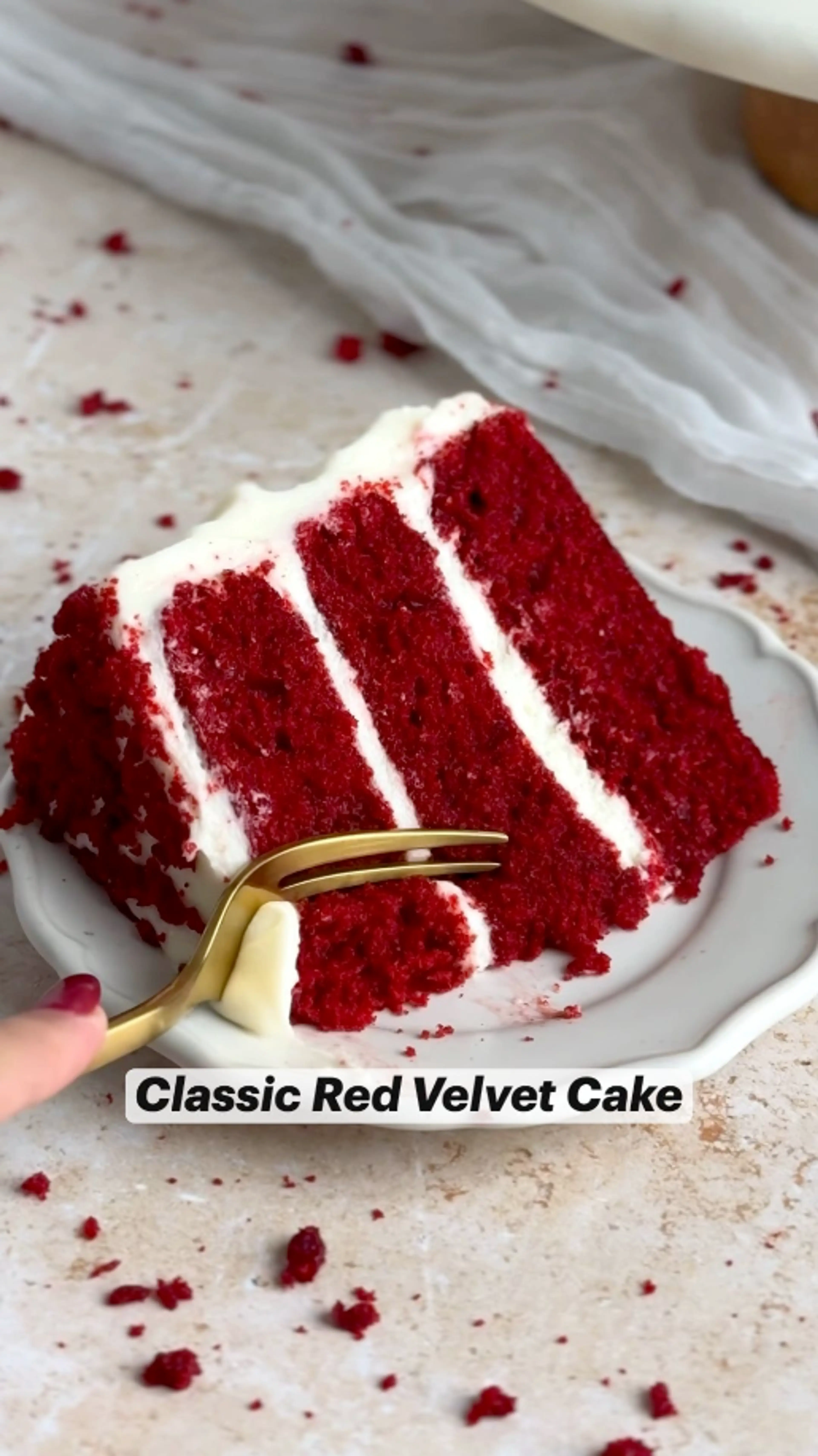 Best red velvet cake recipe (soft, moist and easy)