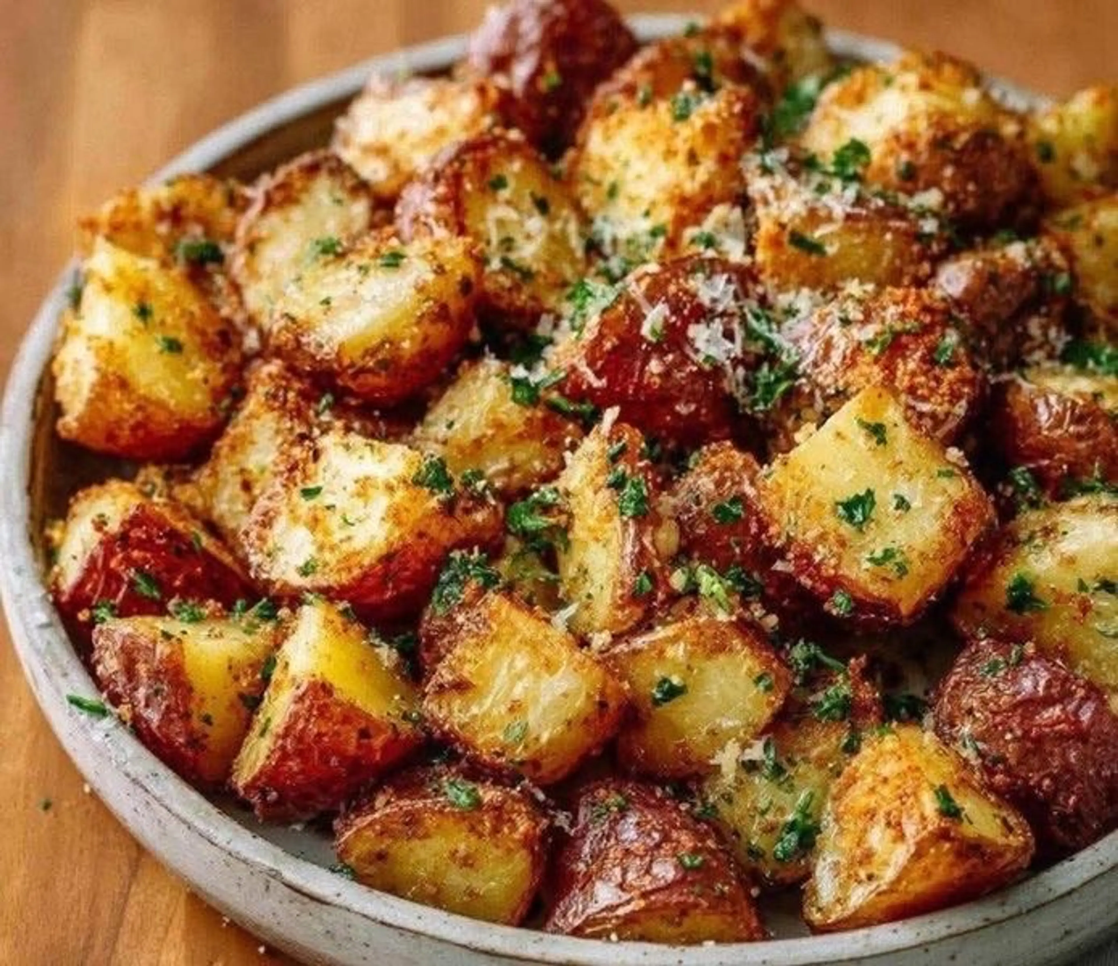 Parmesan Garlic Roasted Potatoes