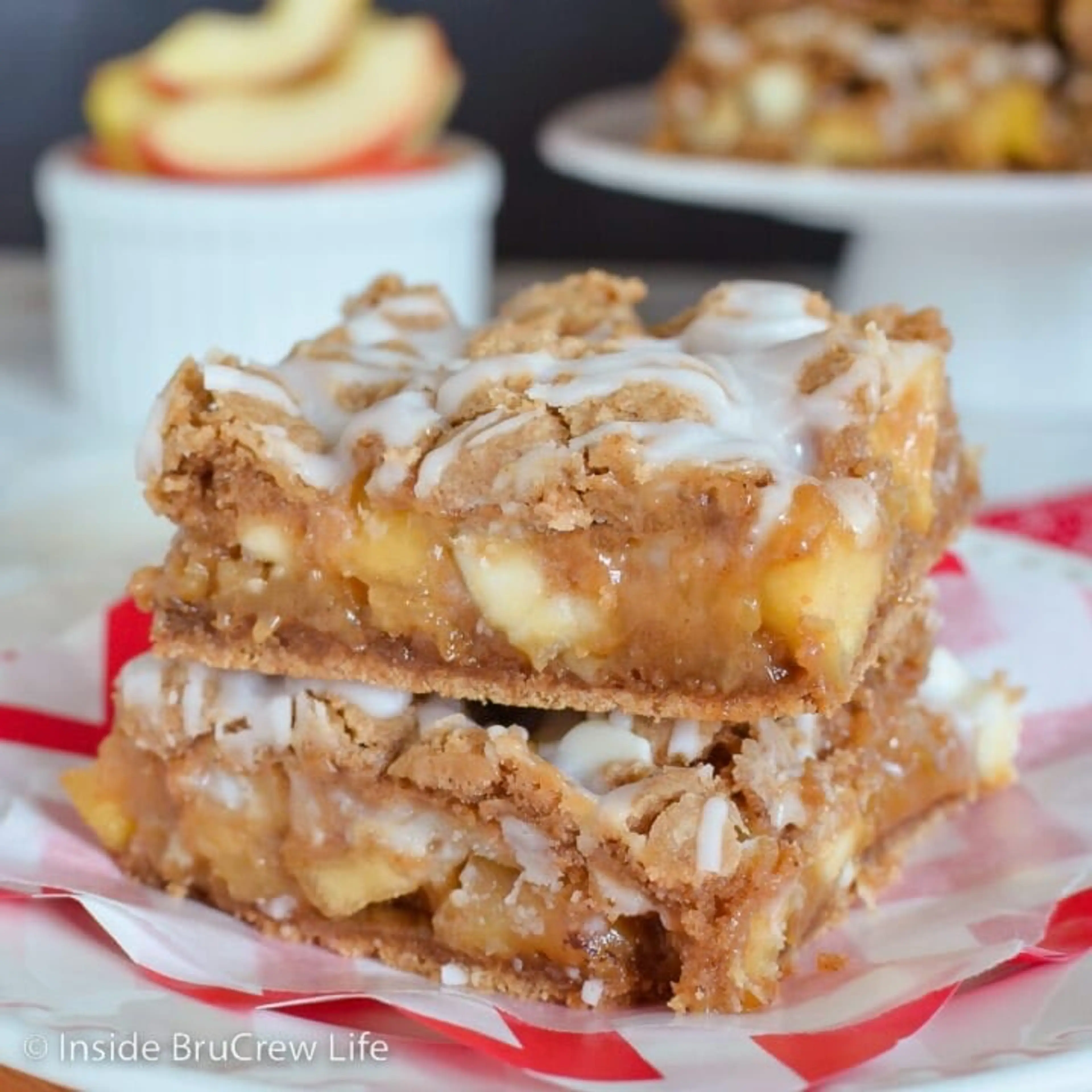 Caramel Apple Bars