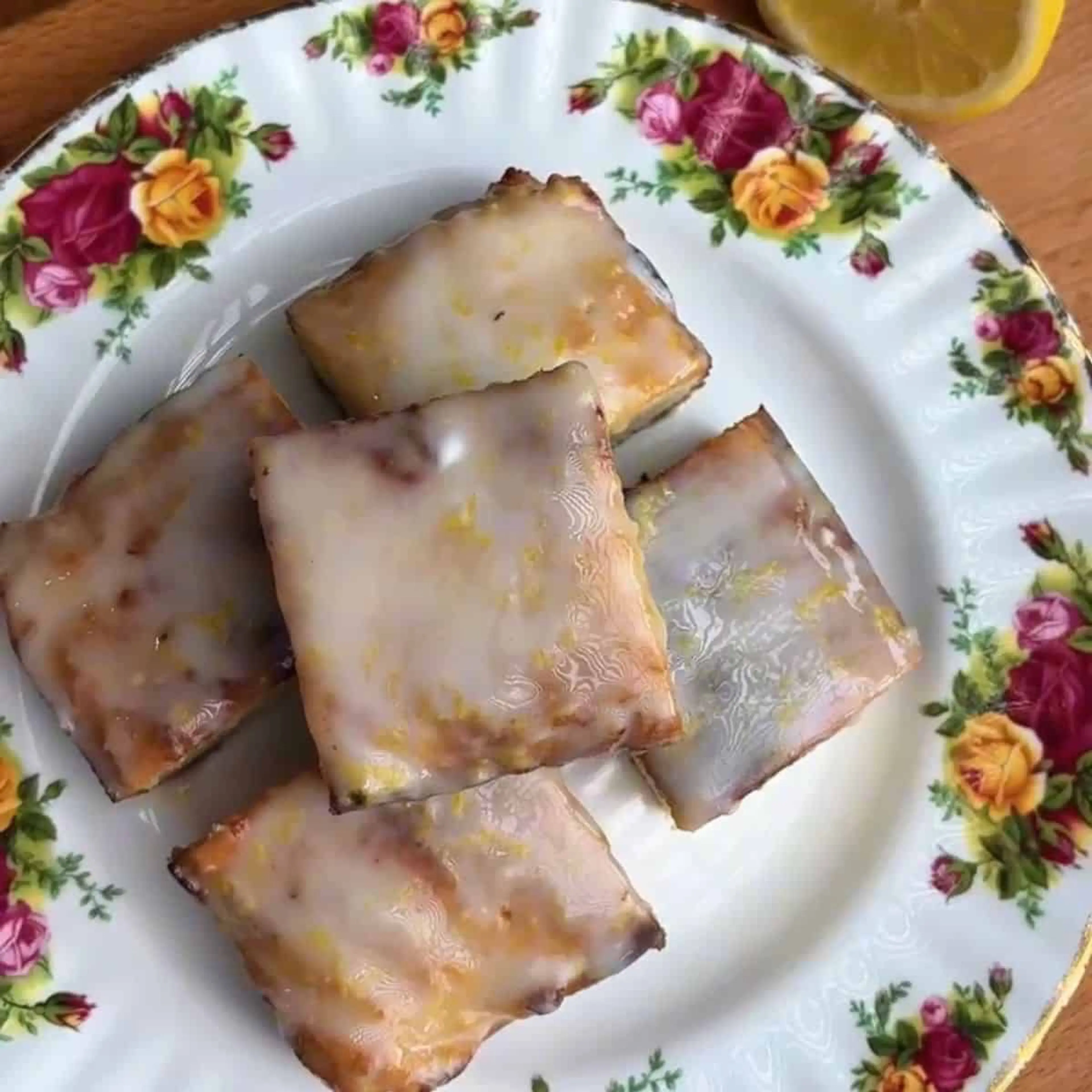 Gluten Free Lemon Bars (Almond Flour, Greek Yogurt)