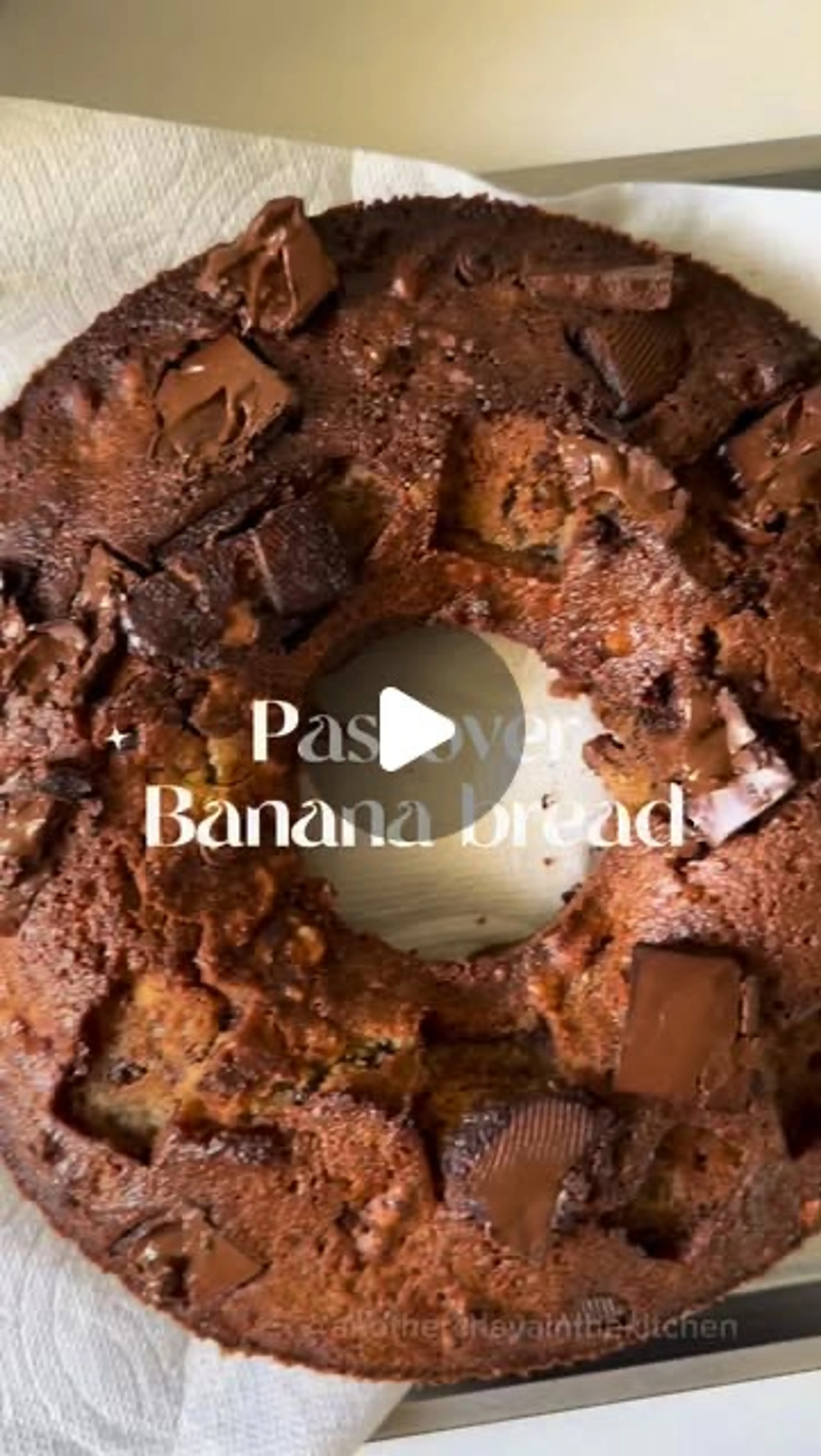 Passover Banana Bread