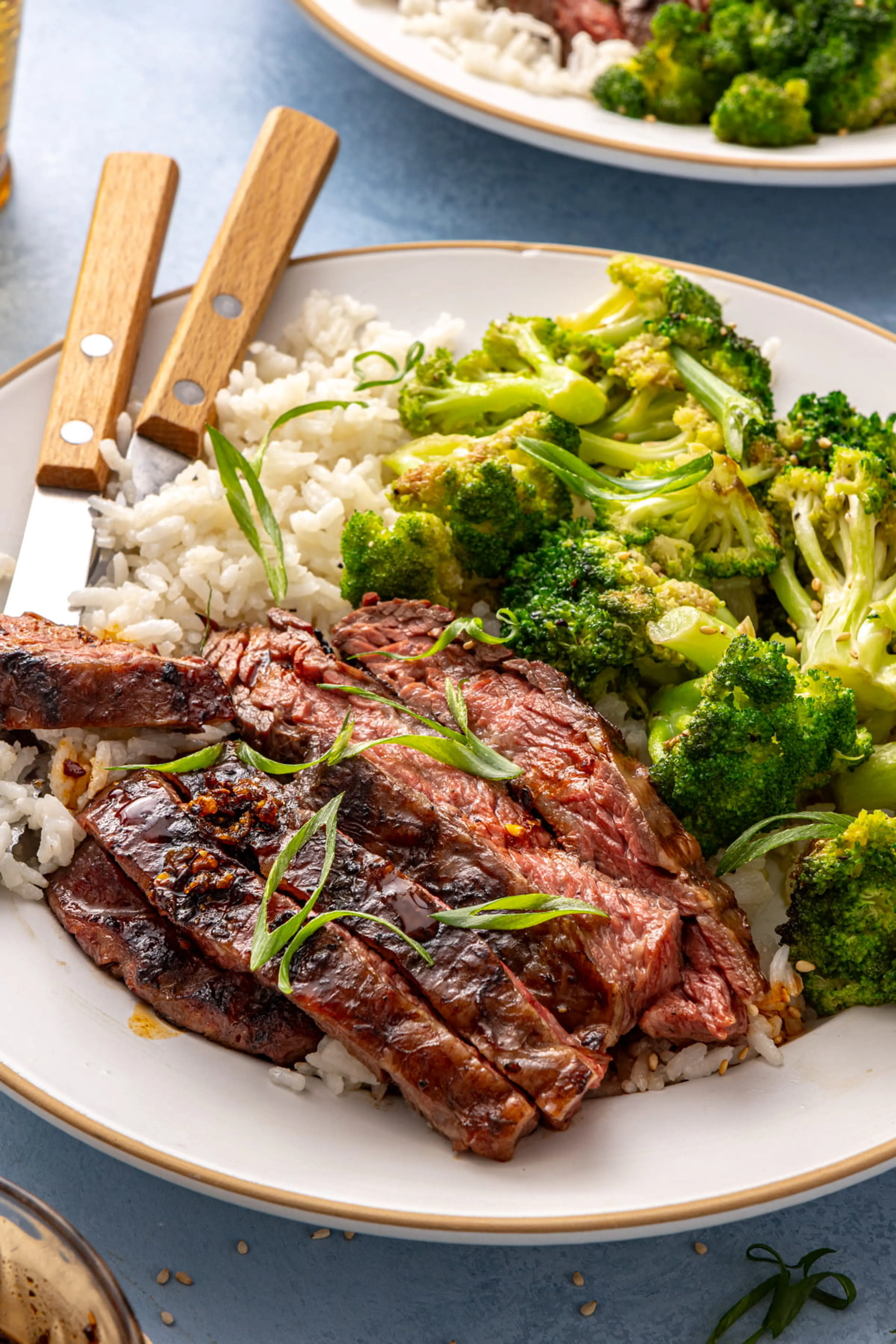 Soy Citrus Steak with Coconut Rice