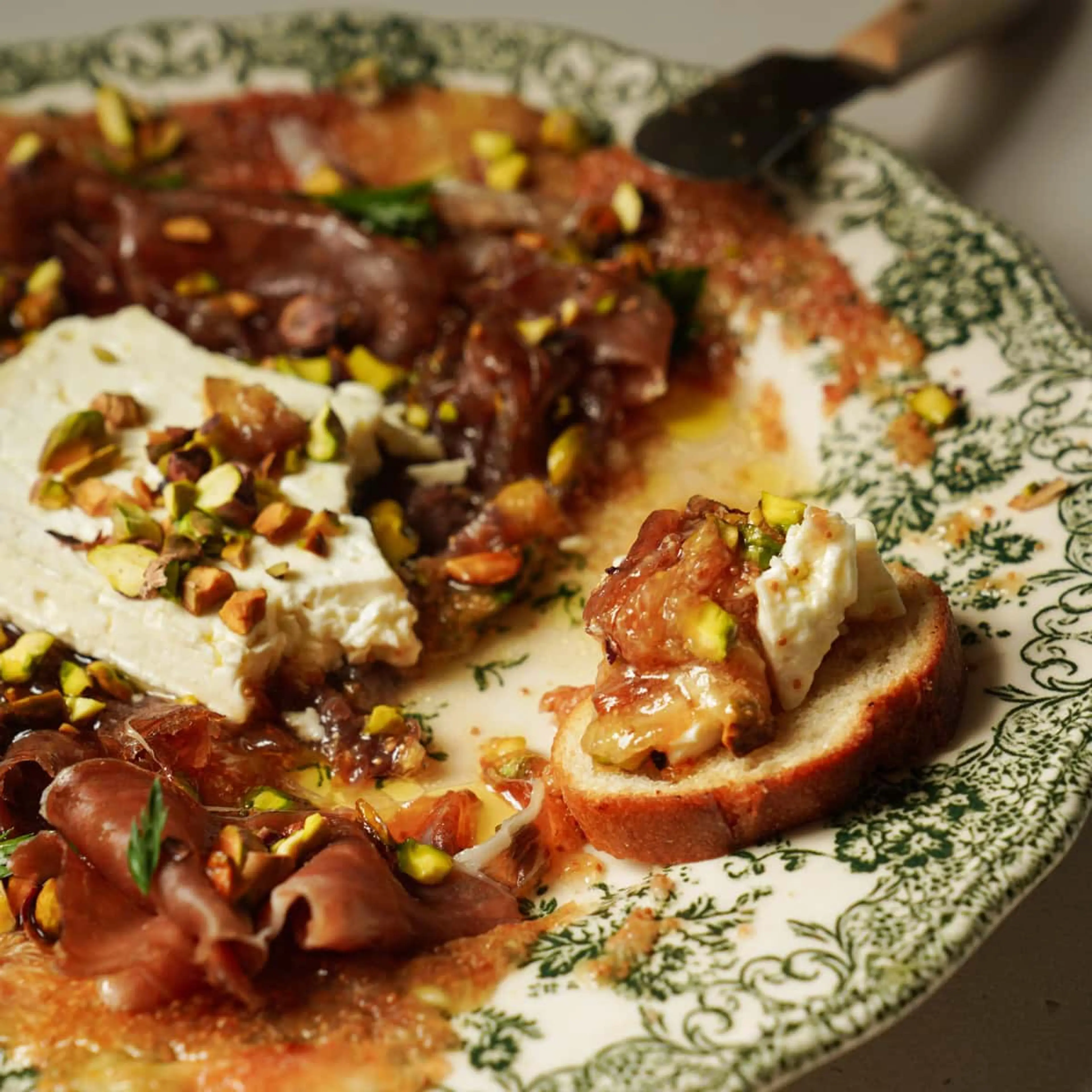 Fig Carpaccio & Prosciutto Recipe