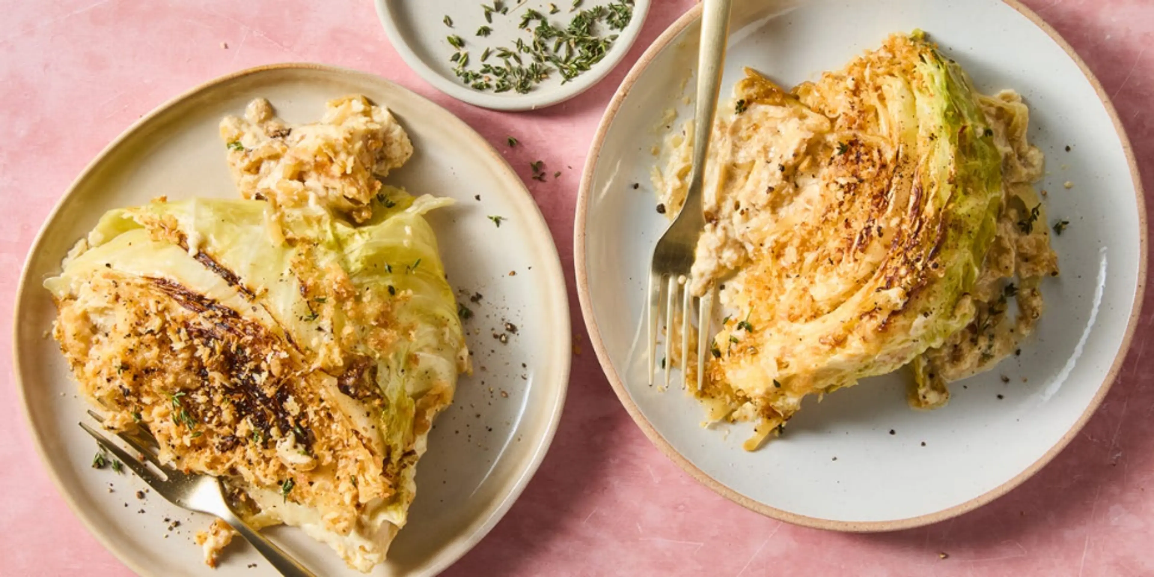 French Onion Cabbage Gratin