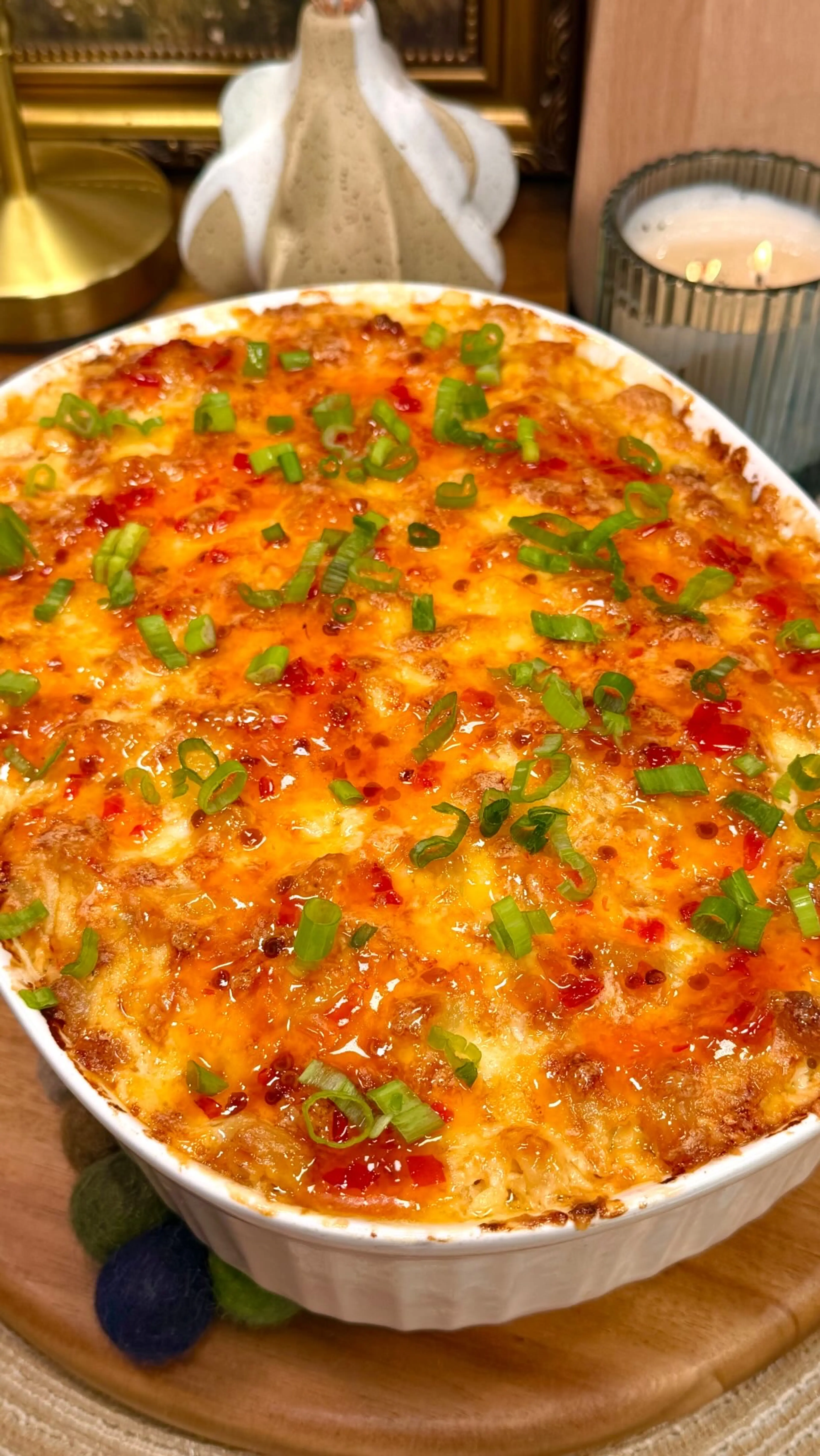 Crab Rangood Baked Mac & Cheese