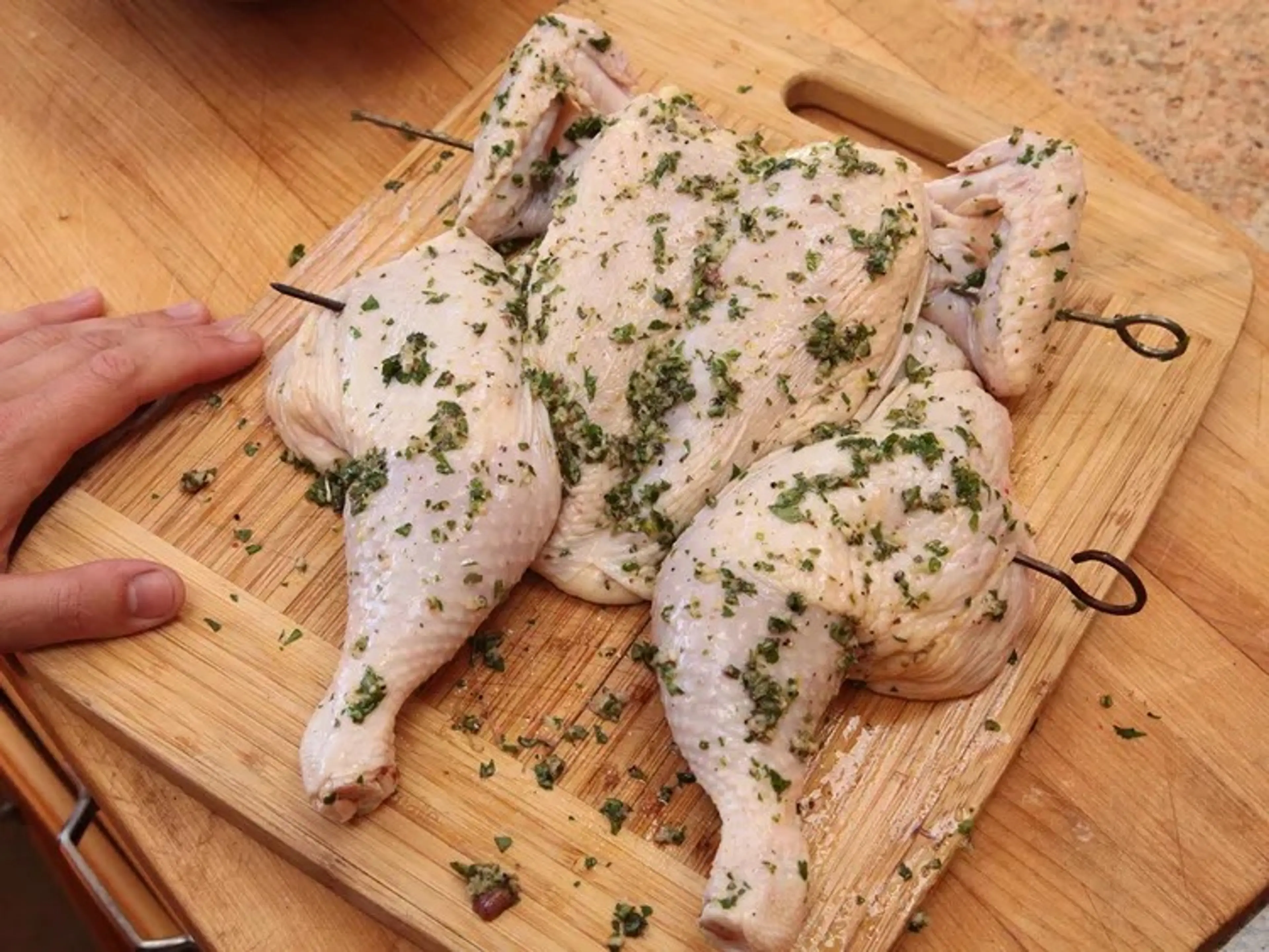 Greek-Style Grilled Chicken With Oregano, Garlic, Lemon, and