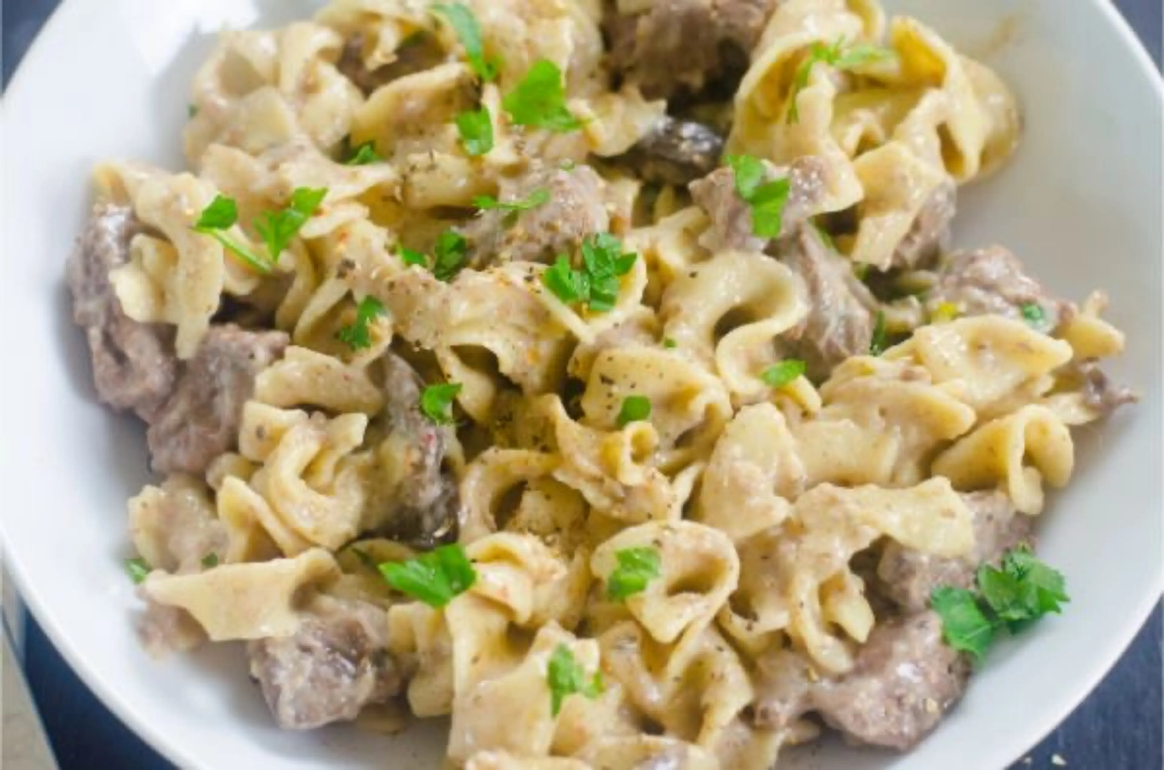 Instant Pot Beef Stroganoff