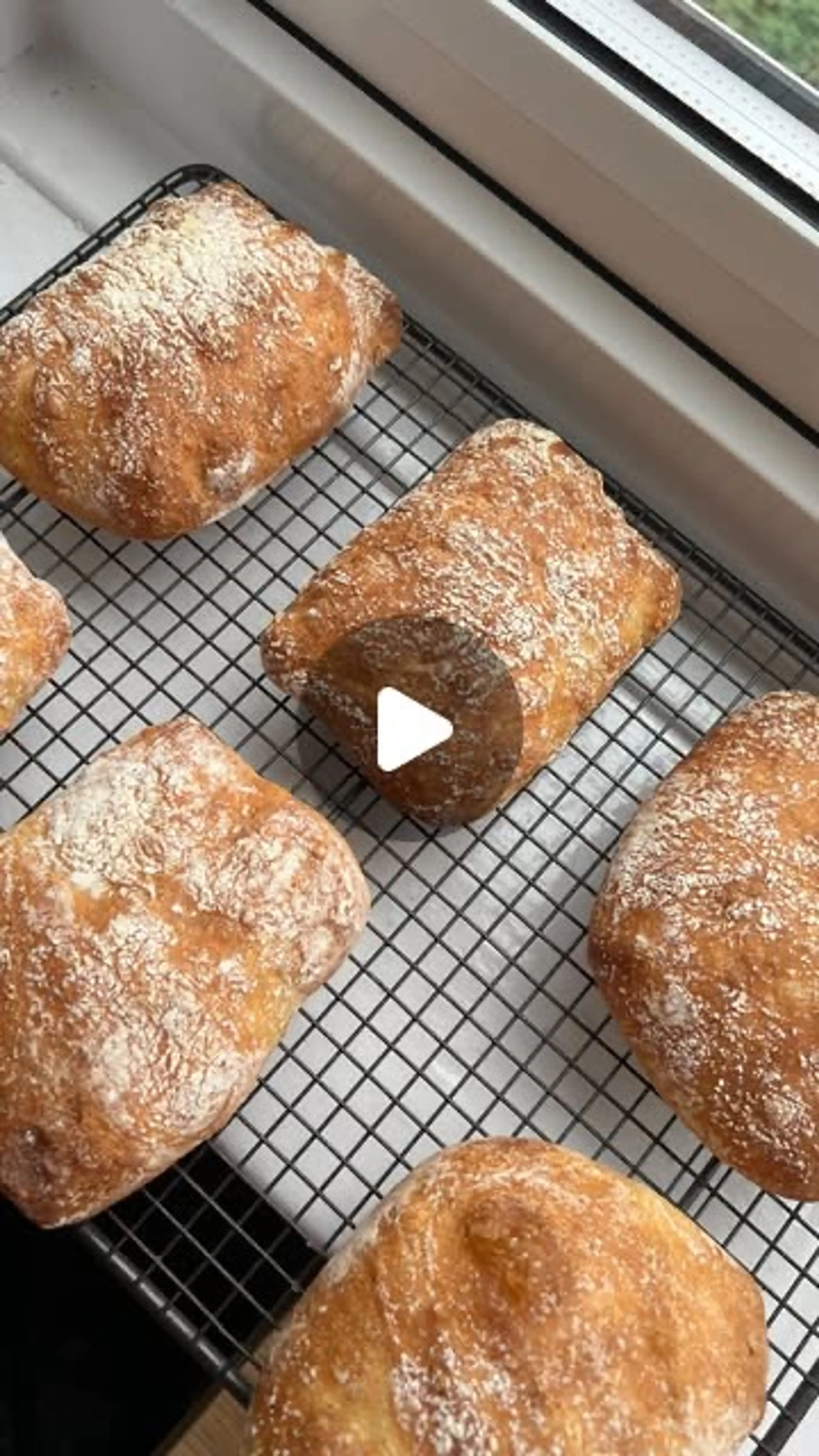 Overnight No Knead Ciabatta Recipe