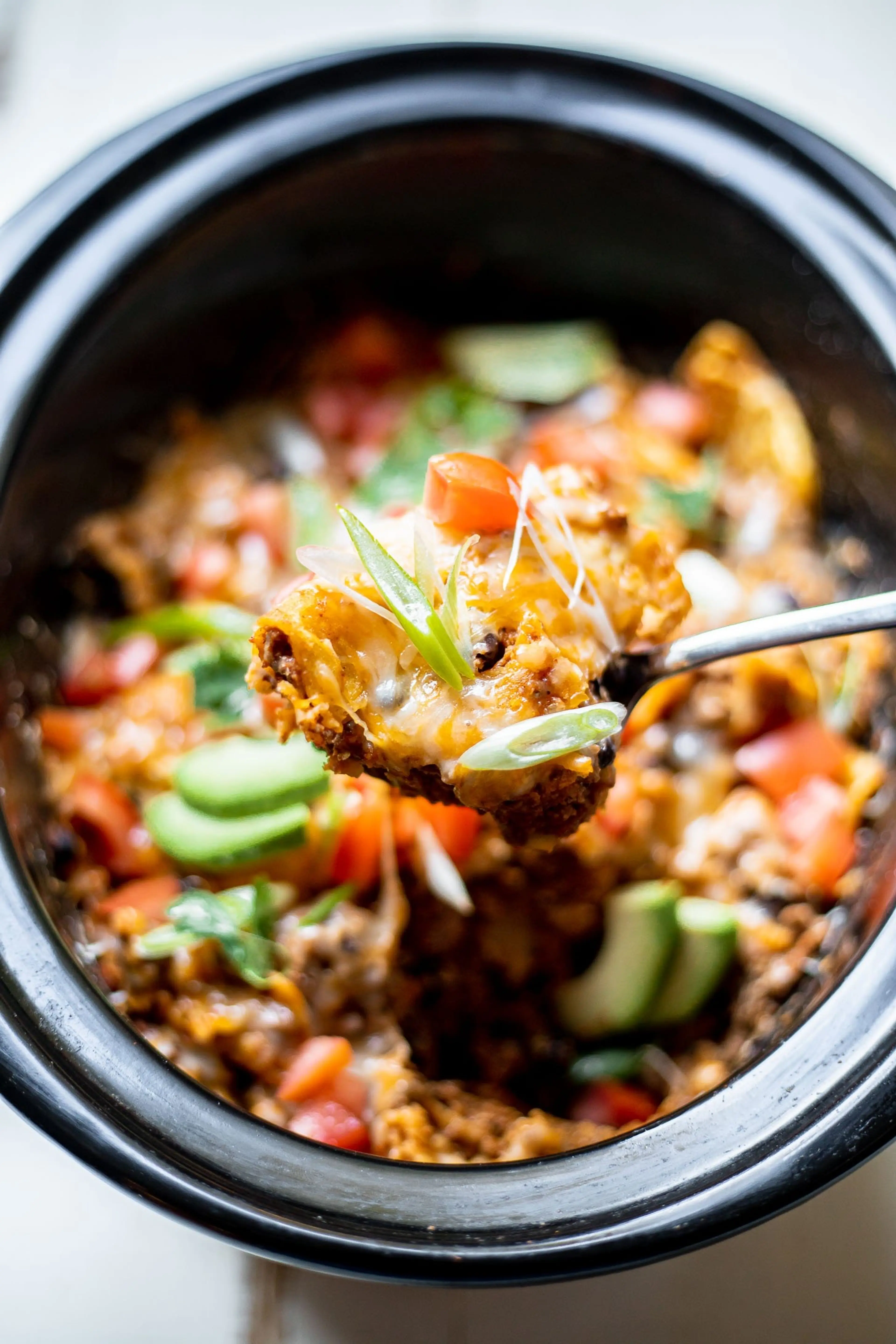 Crock Pot Taco Casserole