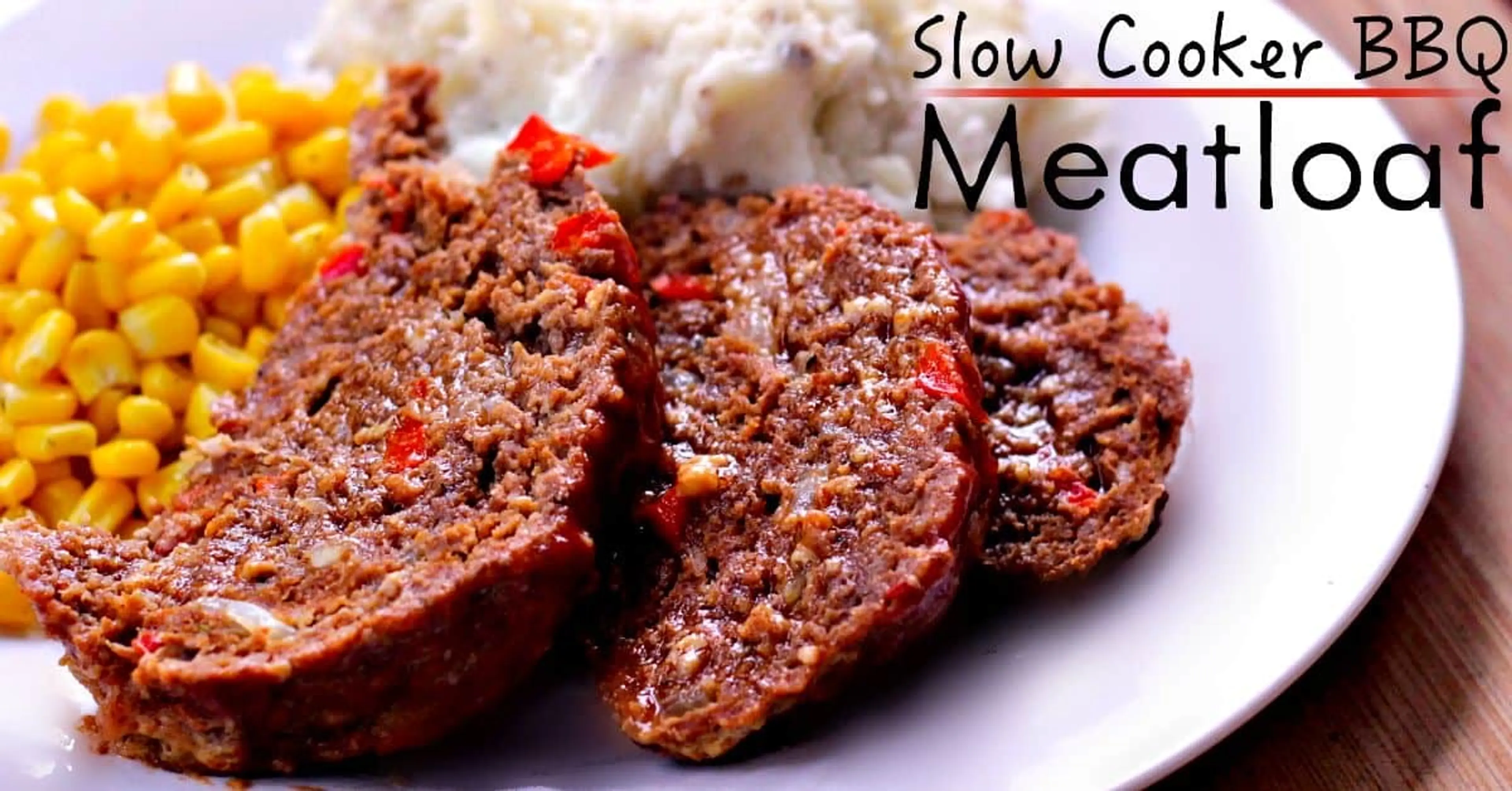 Slowcooker BBQ Meatloaf