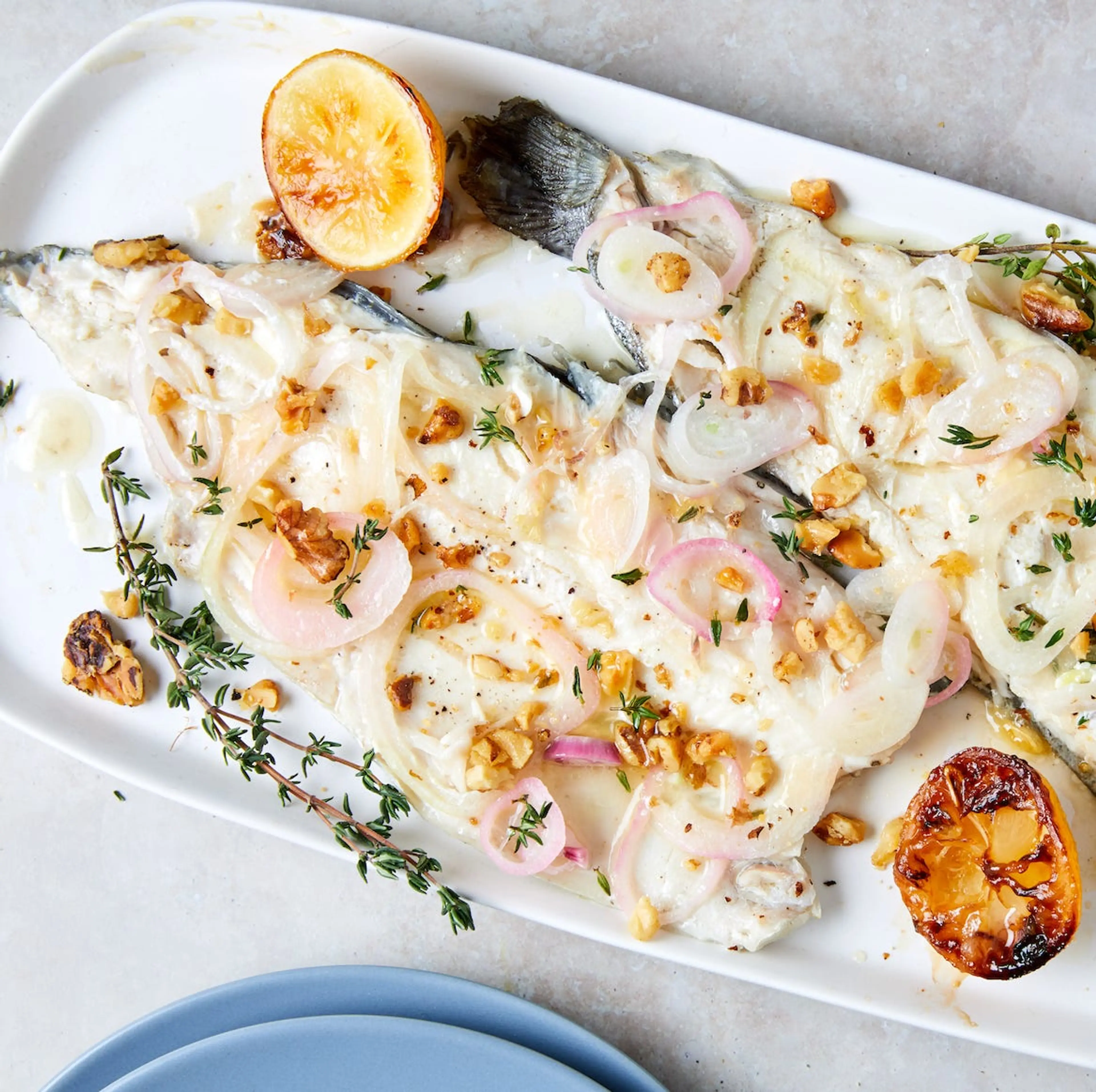 Whole Roasted Trout