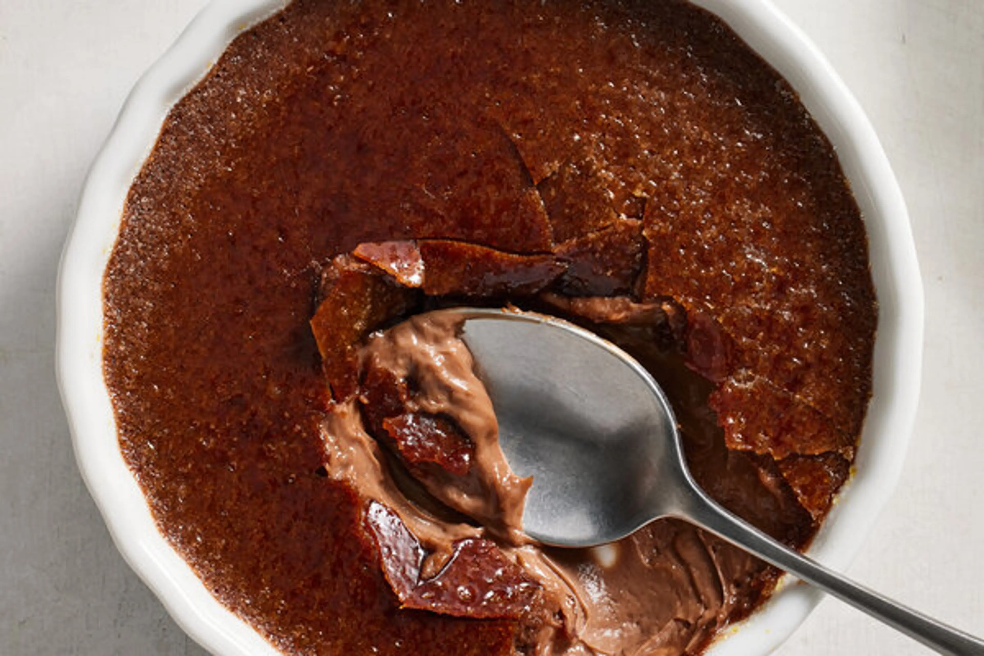 Chocolate Earl Grey Crème Brûlée
