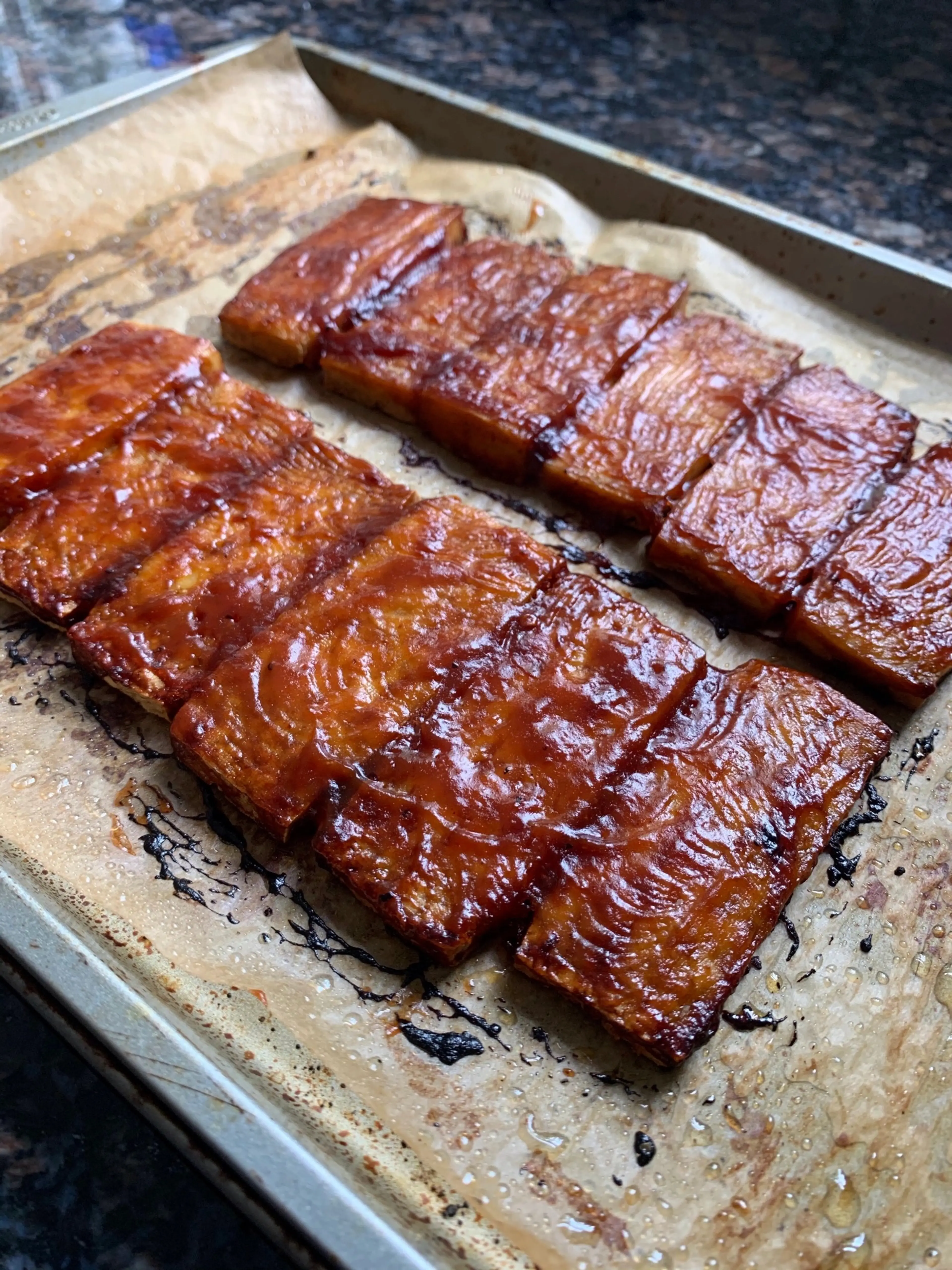 Easy BBQ Roasted Tofu