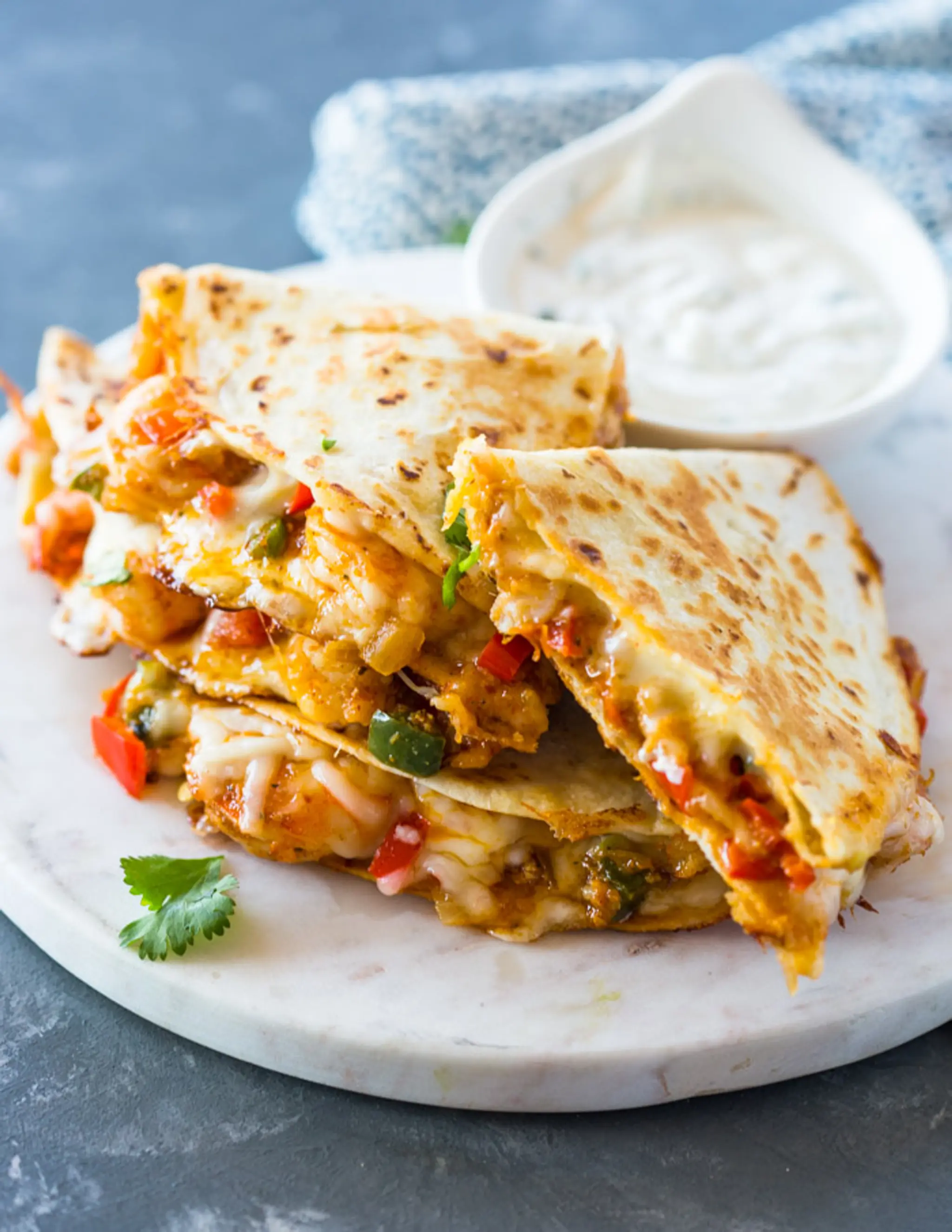 Shrimp Quesadillas