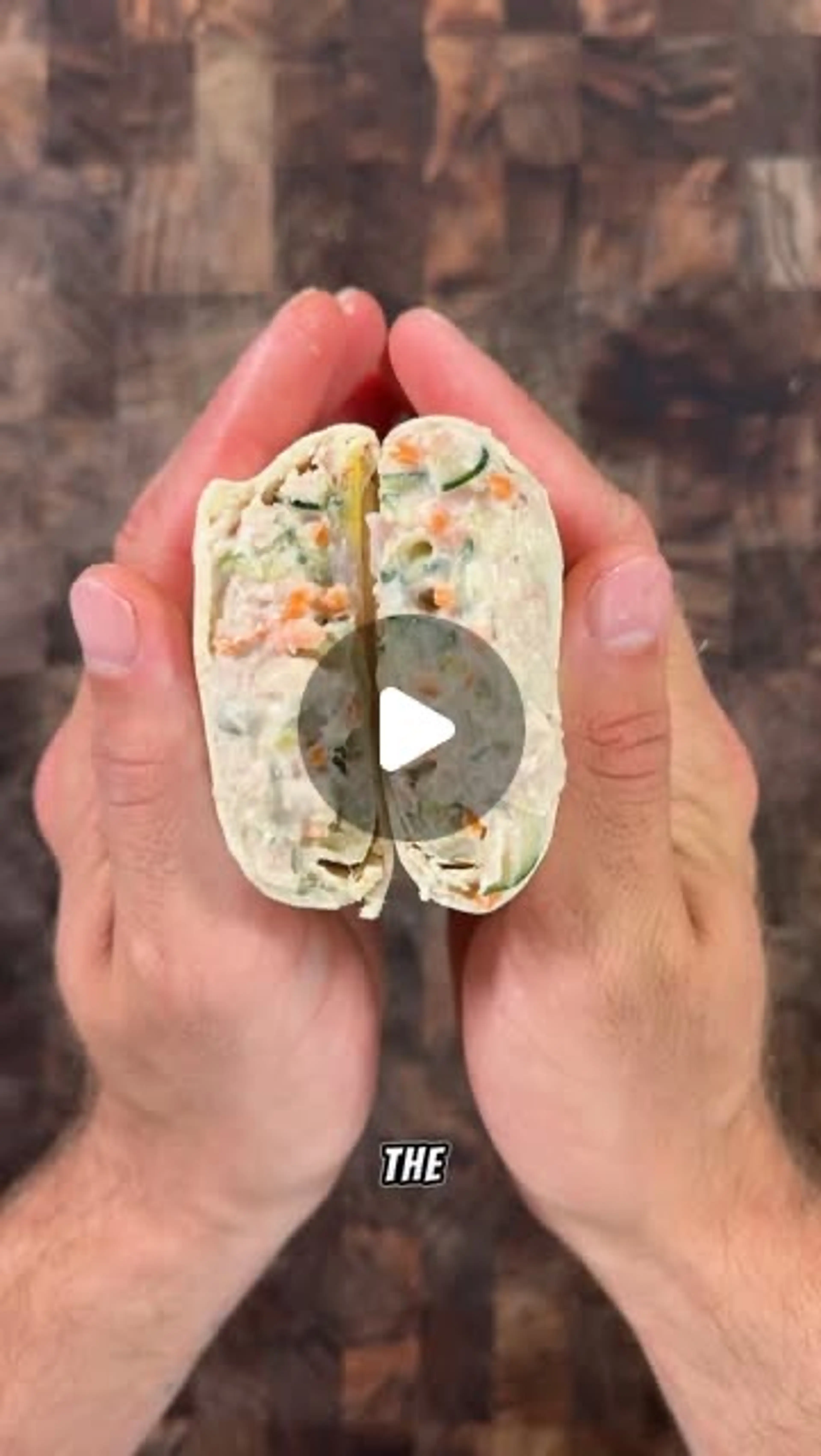 Chicken Salad Burrito