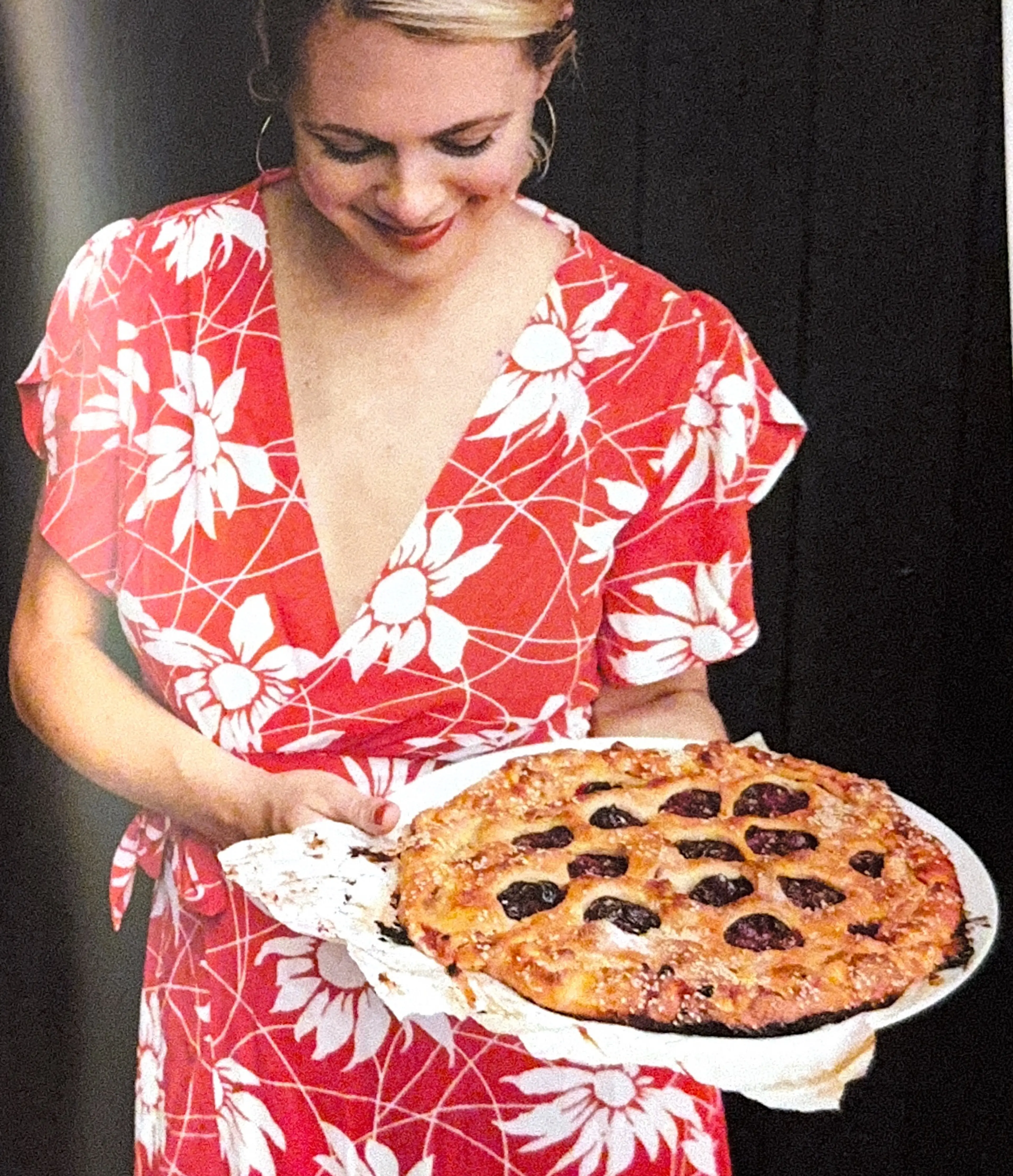 Sour Cherry and Sesame Galette
