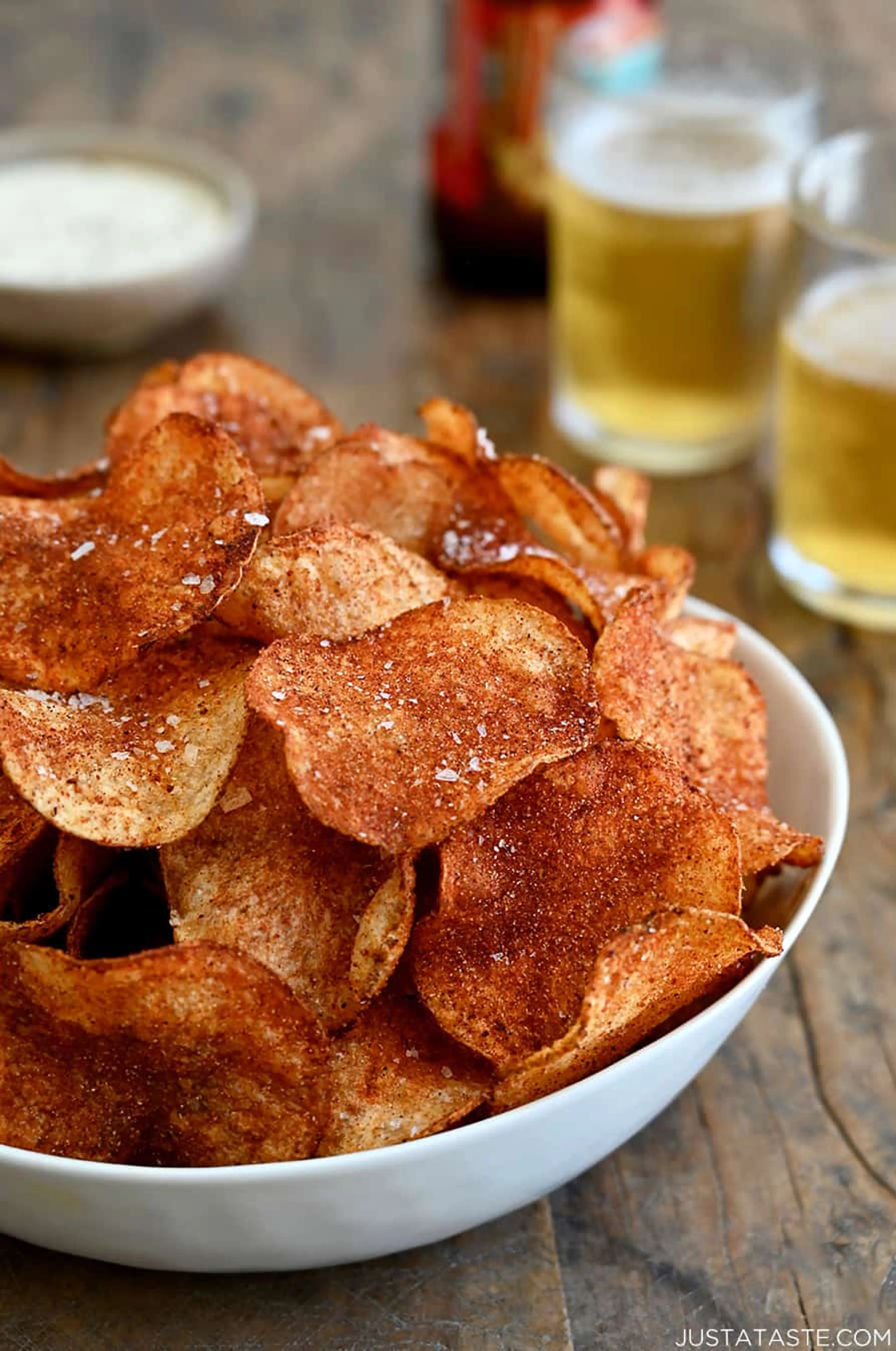 Homemade Barbecue Potato Chips